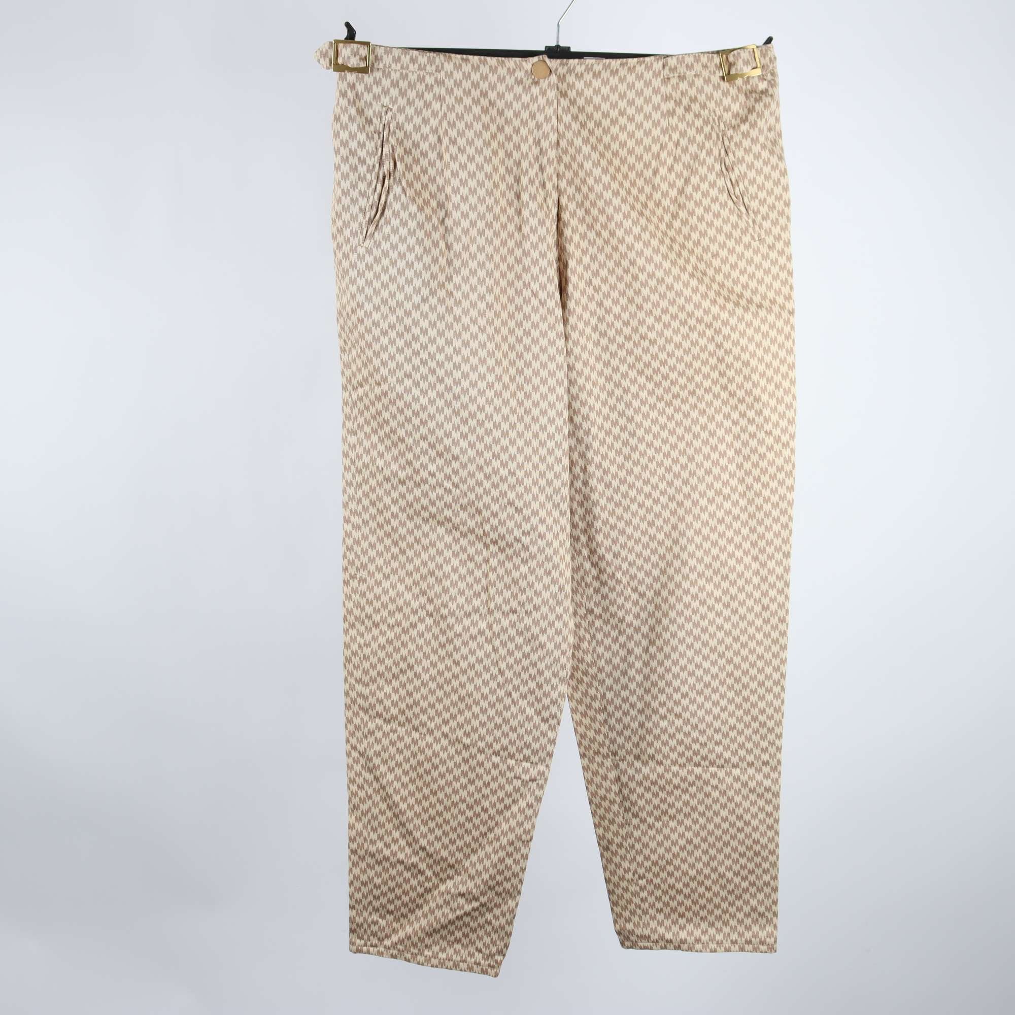 Byxor, Max Mara, beige, stl. 44.