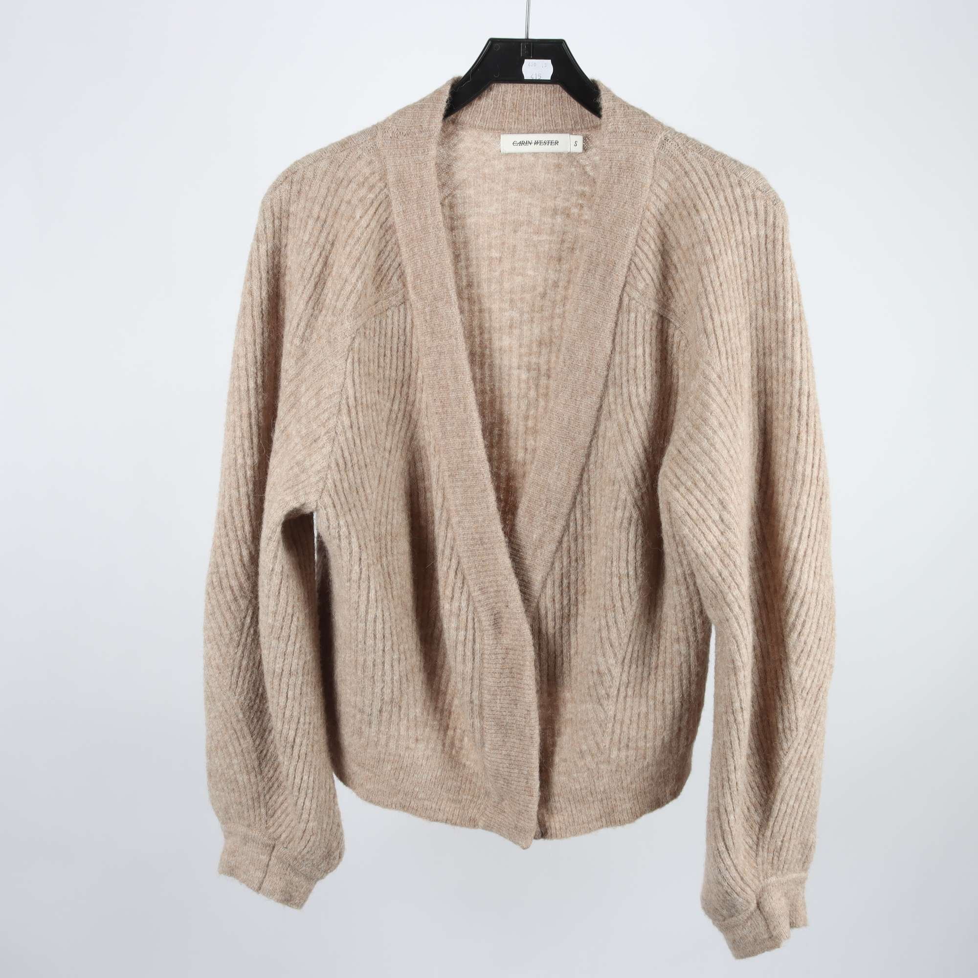 Kofta, Carin Wester, beige, ull, alpaca, stl. S.