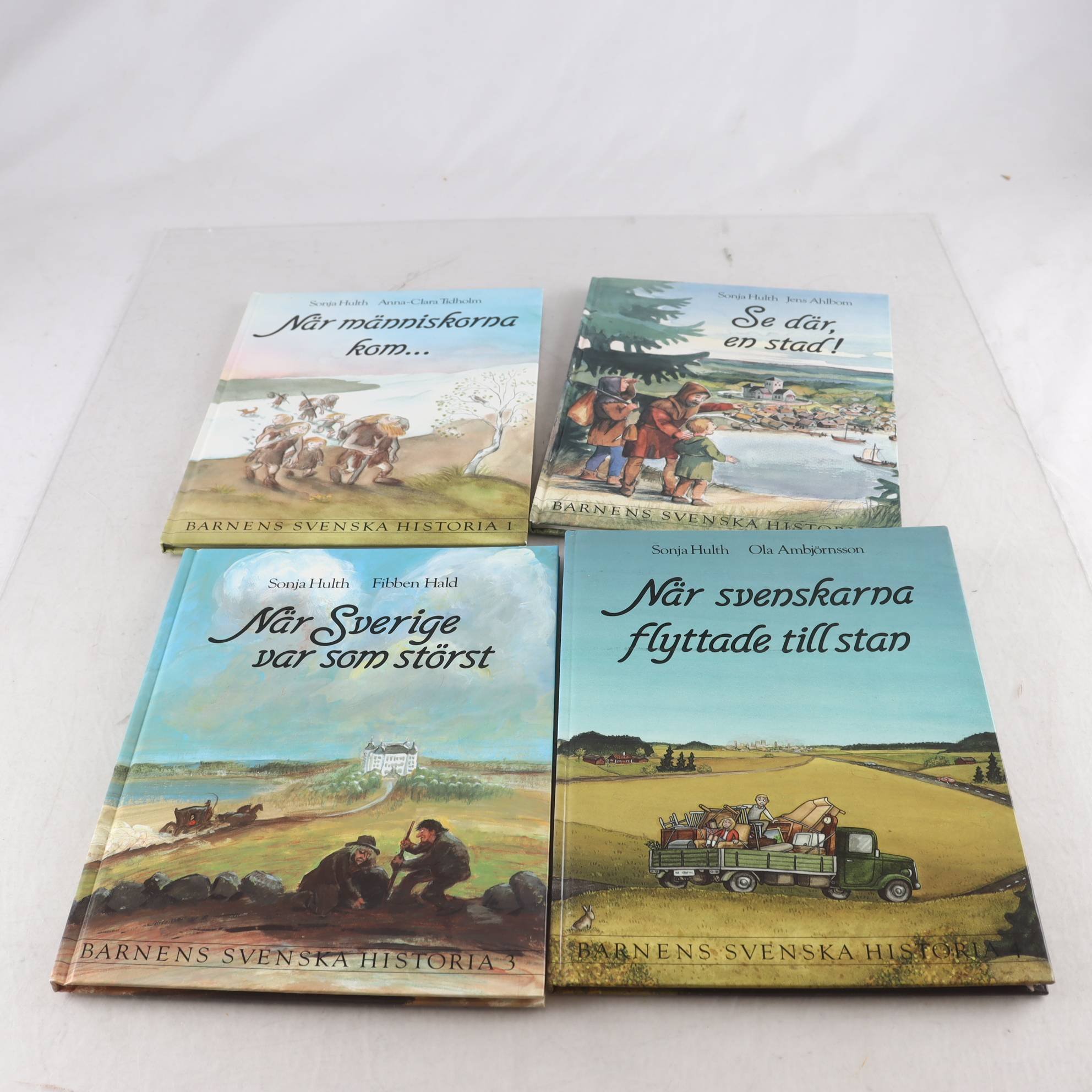 Barnens svenska historia, Vol. 1-4