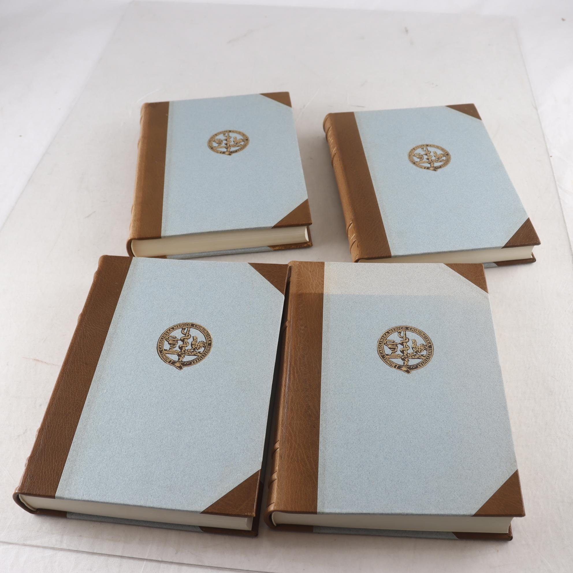 Karolinska mediko-kirurgiska institutets historia, 4 vol. Samfraktas ej.