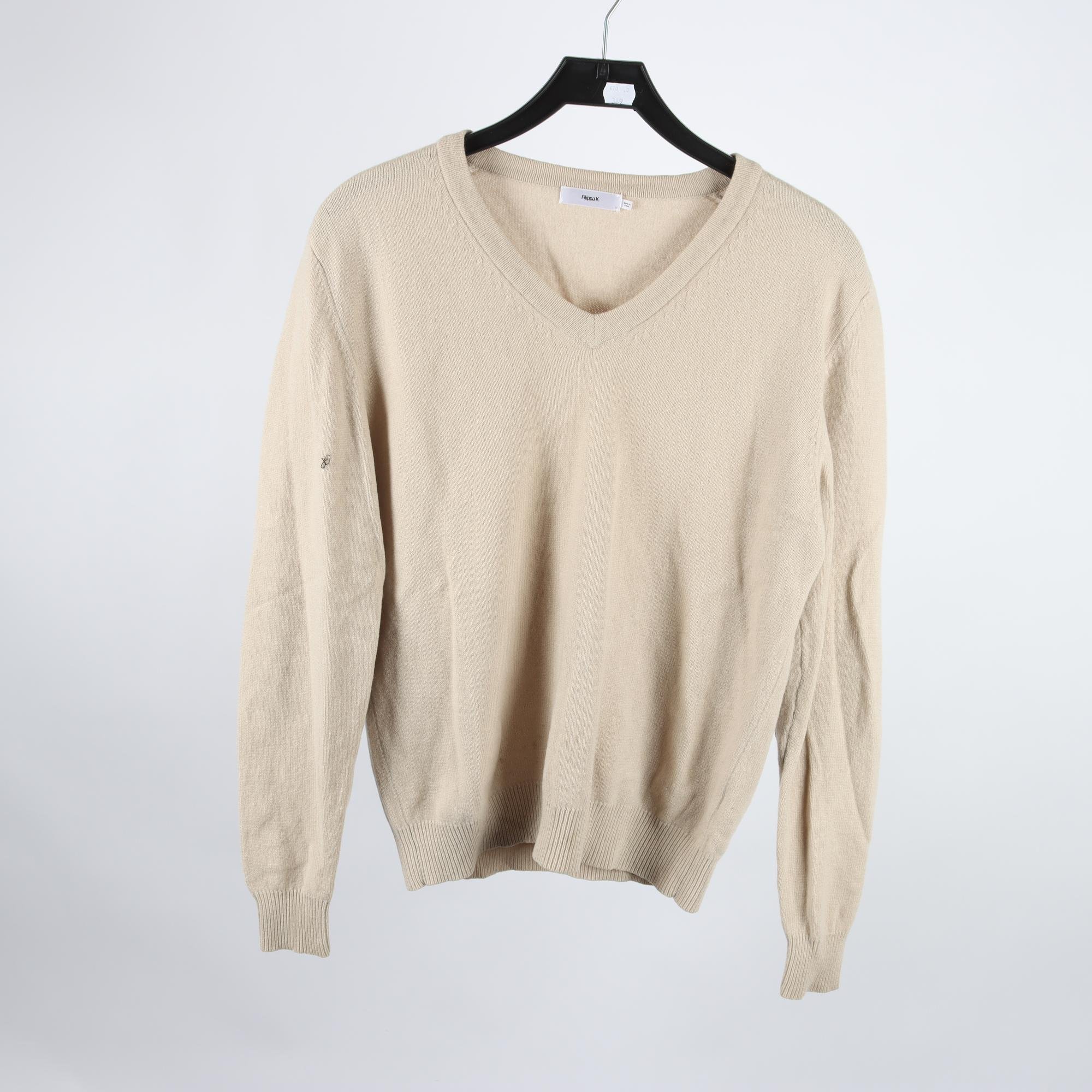 Tröja, Filippa K, beige, 100% lammull, stl. S.