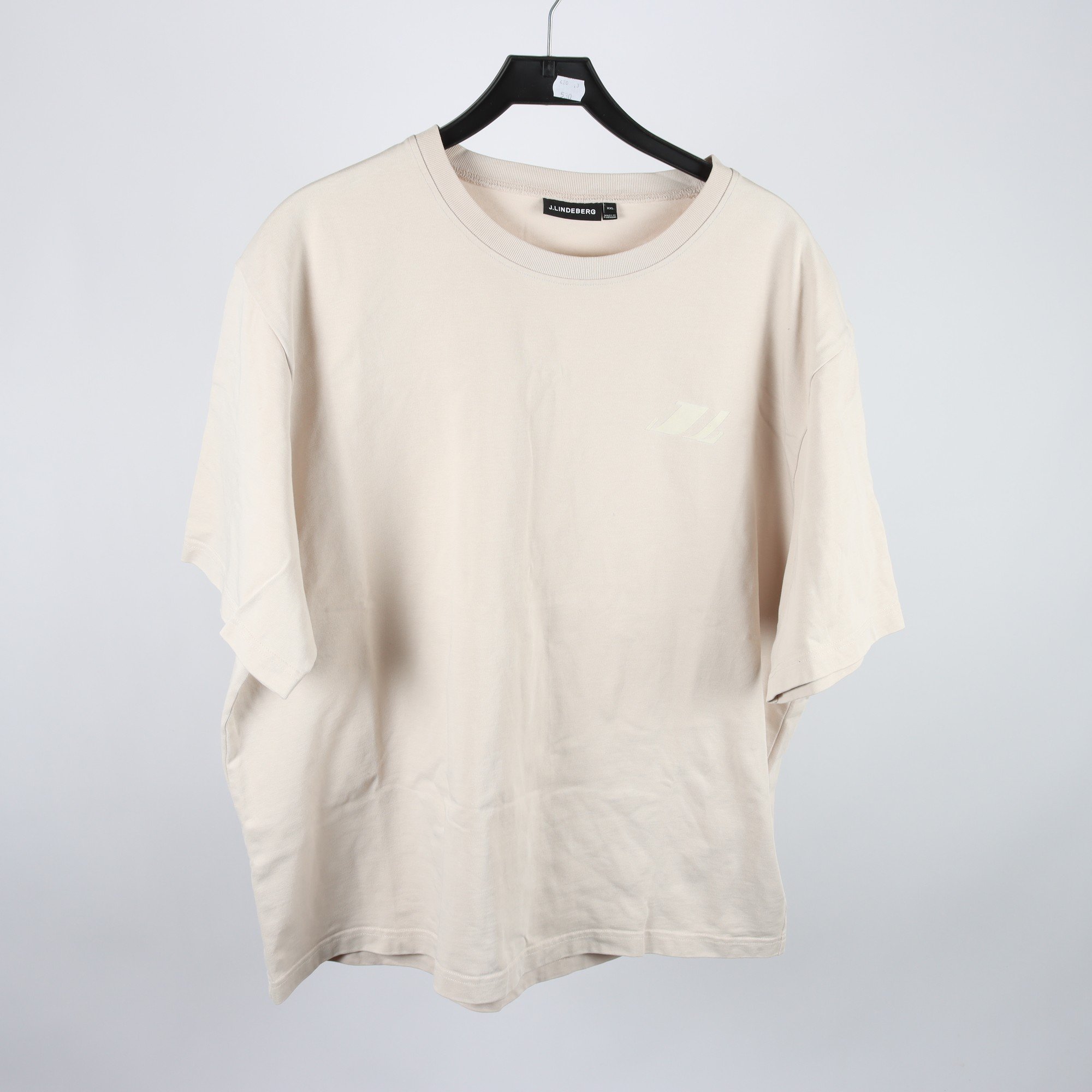 T-shirt, J.Lindeberg, beige, stl. XXL.