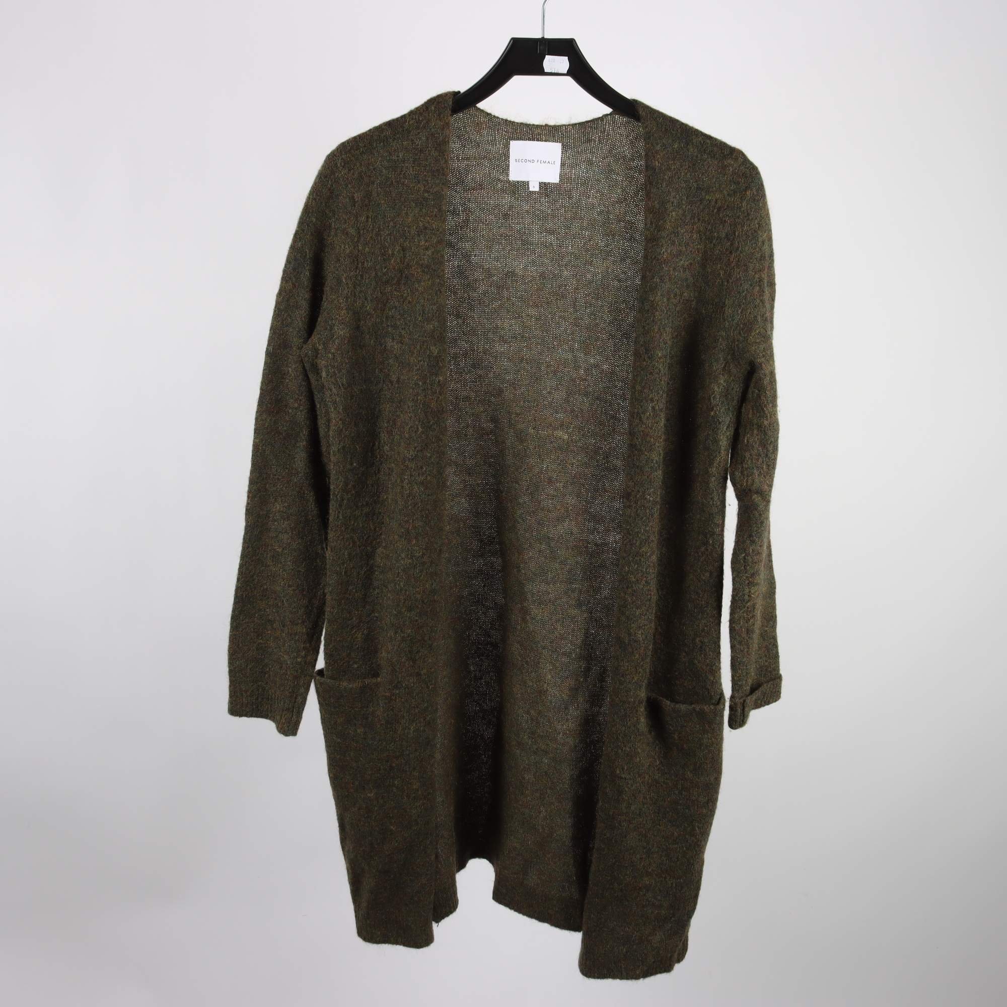 Kofta, Second Female, grön, ull, kid mohair, stl. S.