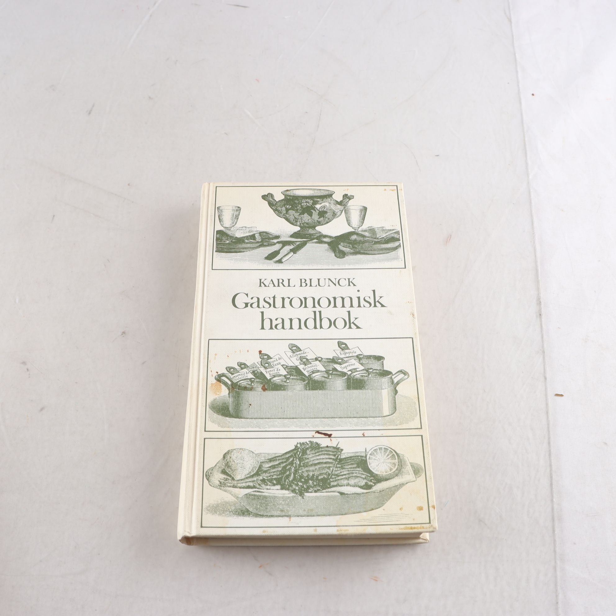 Karl Blunck, Gastronomisk handbok
