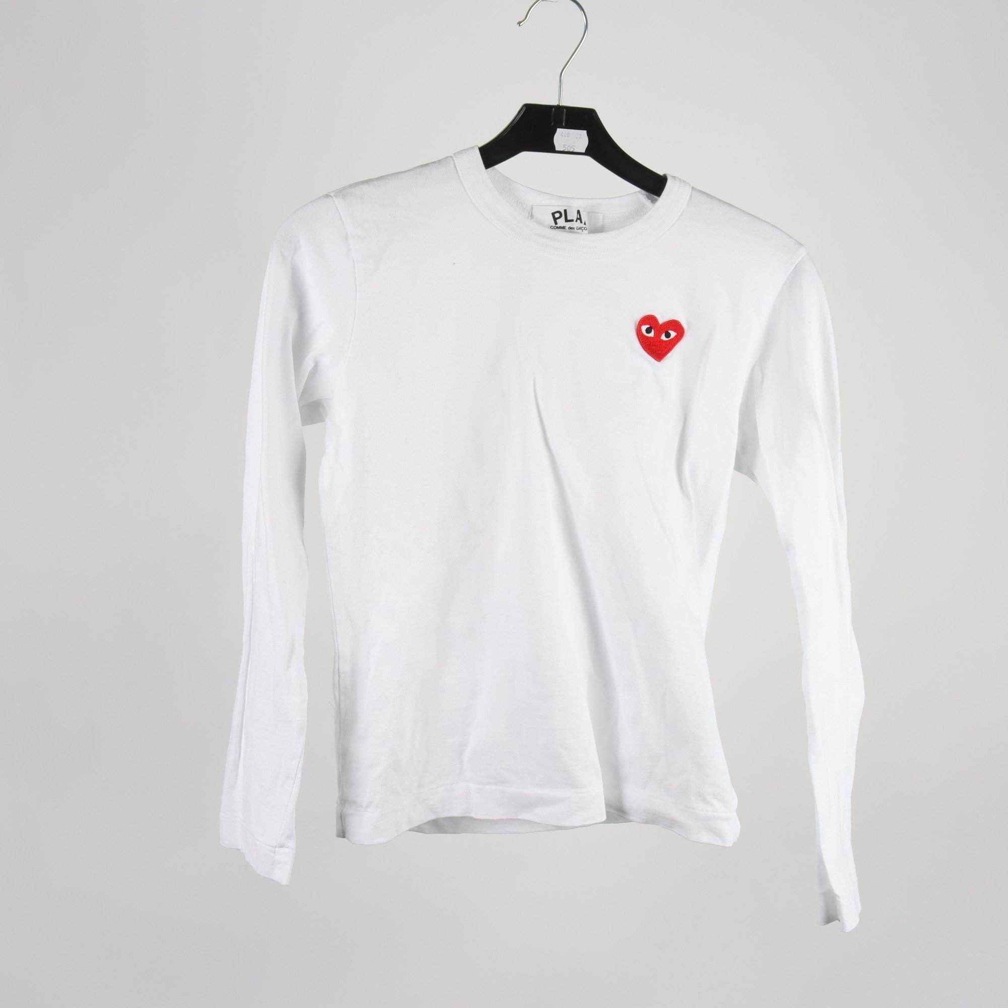 Tröja, Play Comme des Garcons, vit, stl. S.