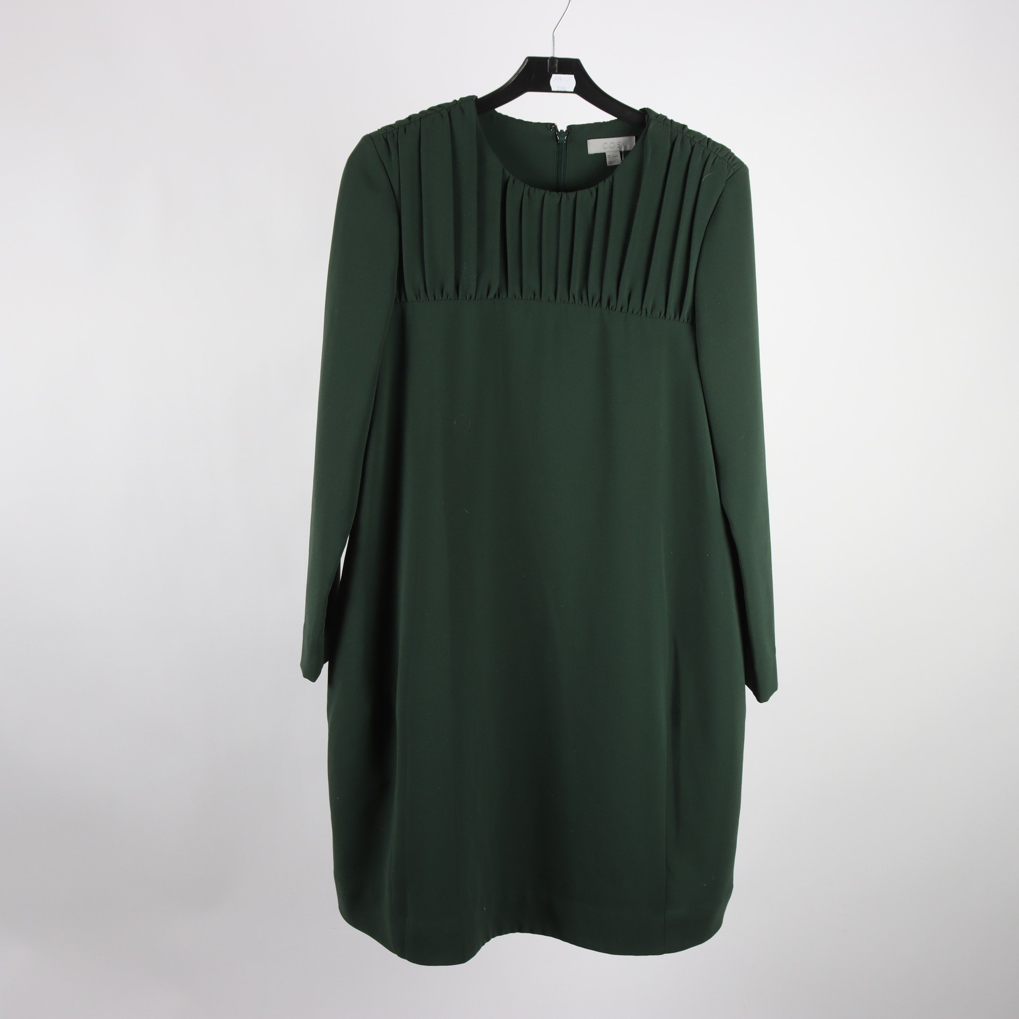 Klänning, COS, grön, stl. 34.