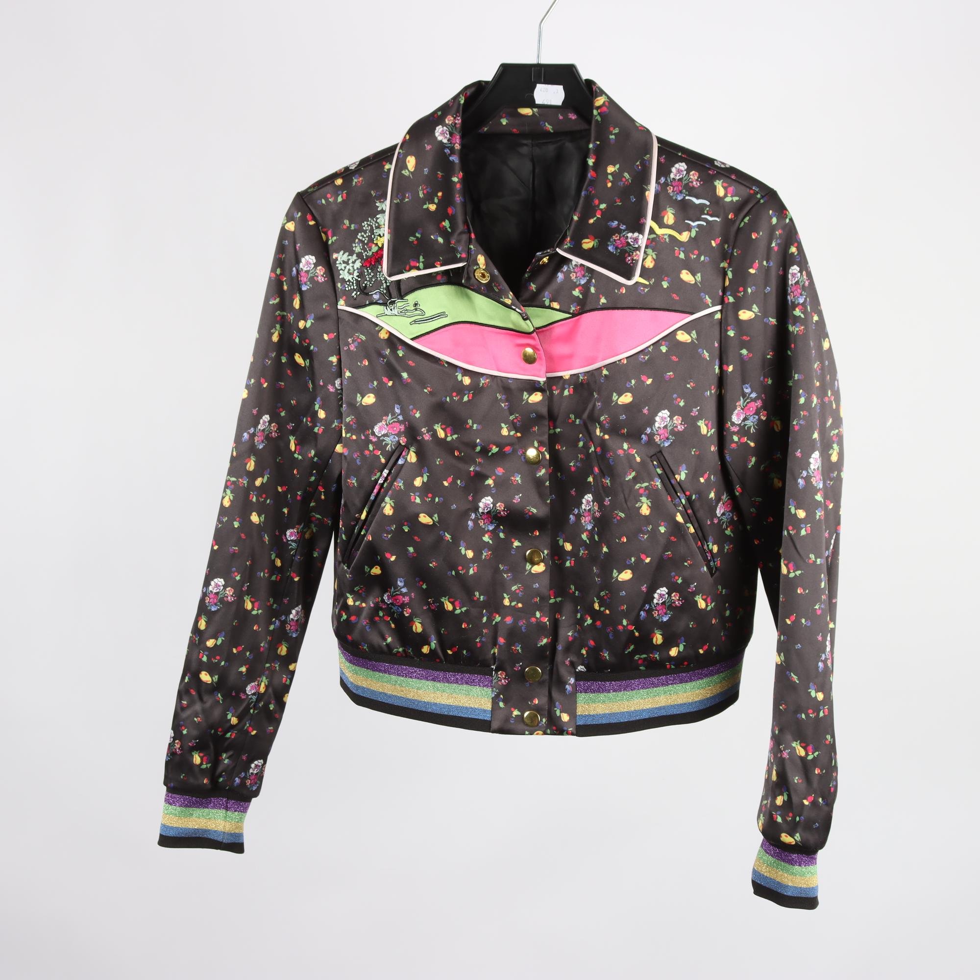 Jacka, & Other Stories, Hi Hao Stories, blommig, svart, stl. 38.