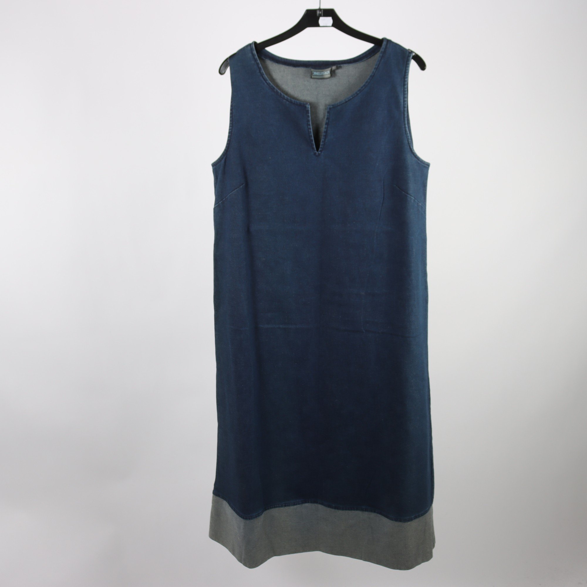 Jeansklänning, Indiska, blå, stl. L.