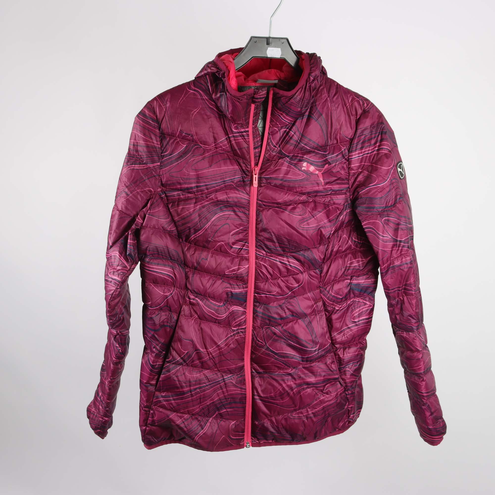 Dunjacka, Puma, vinröd, stl. 38.