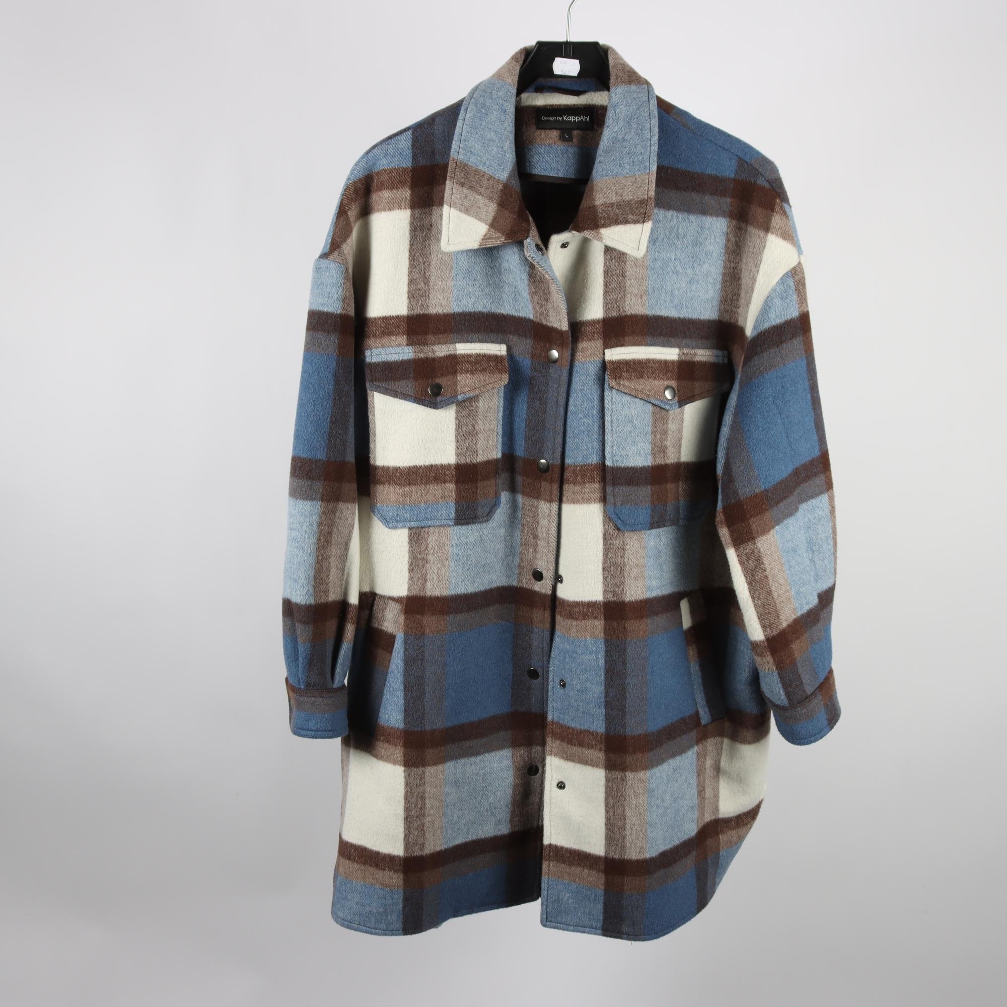 Kappa, KappAhl, blå, beige, stl. L.