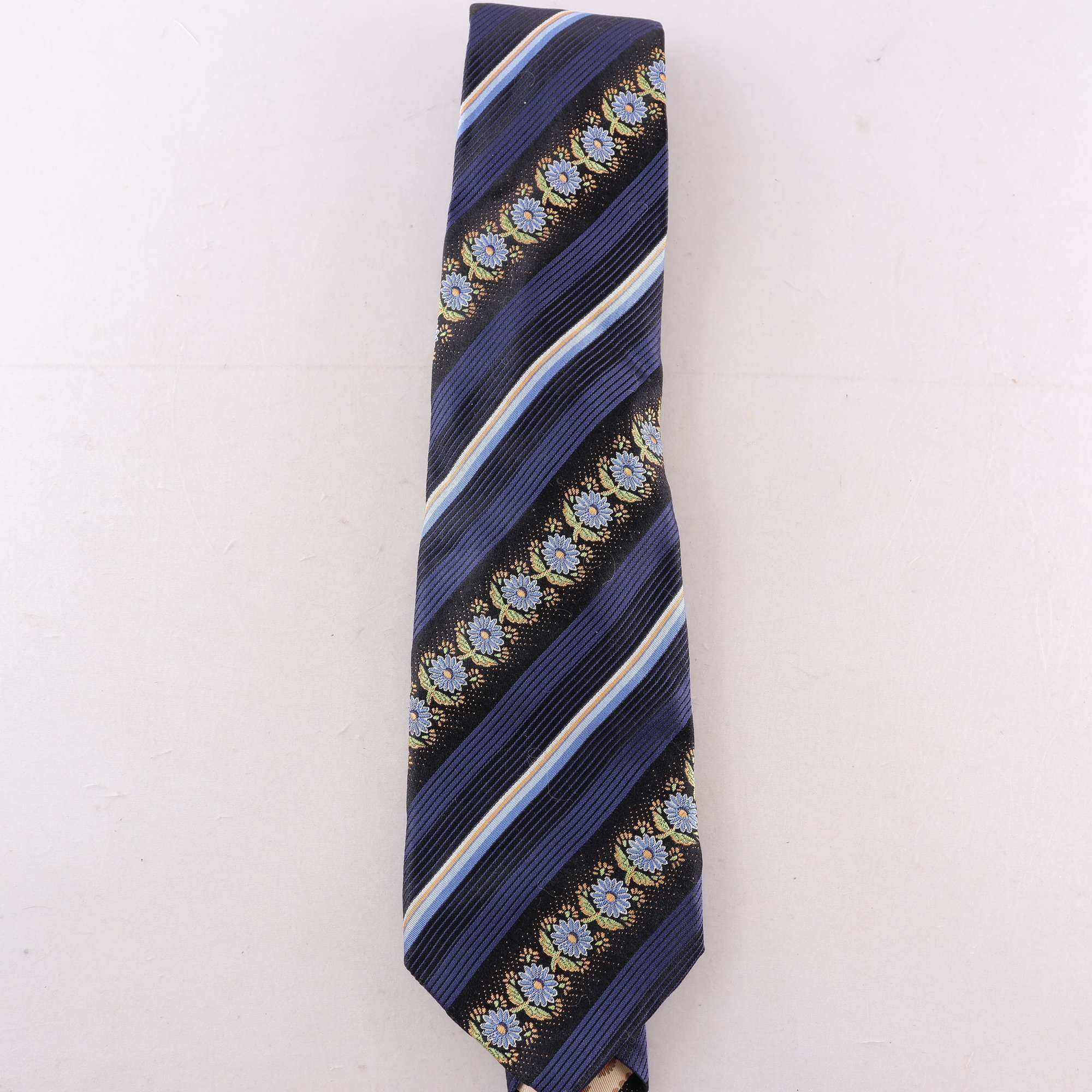 Slips, Kenzo, blå, 100% silk