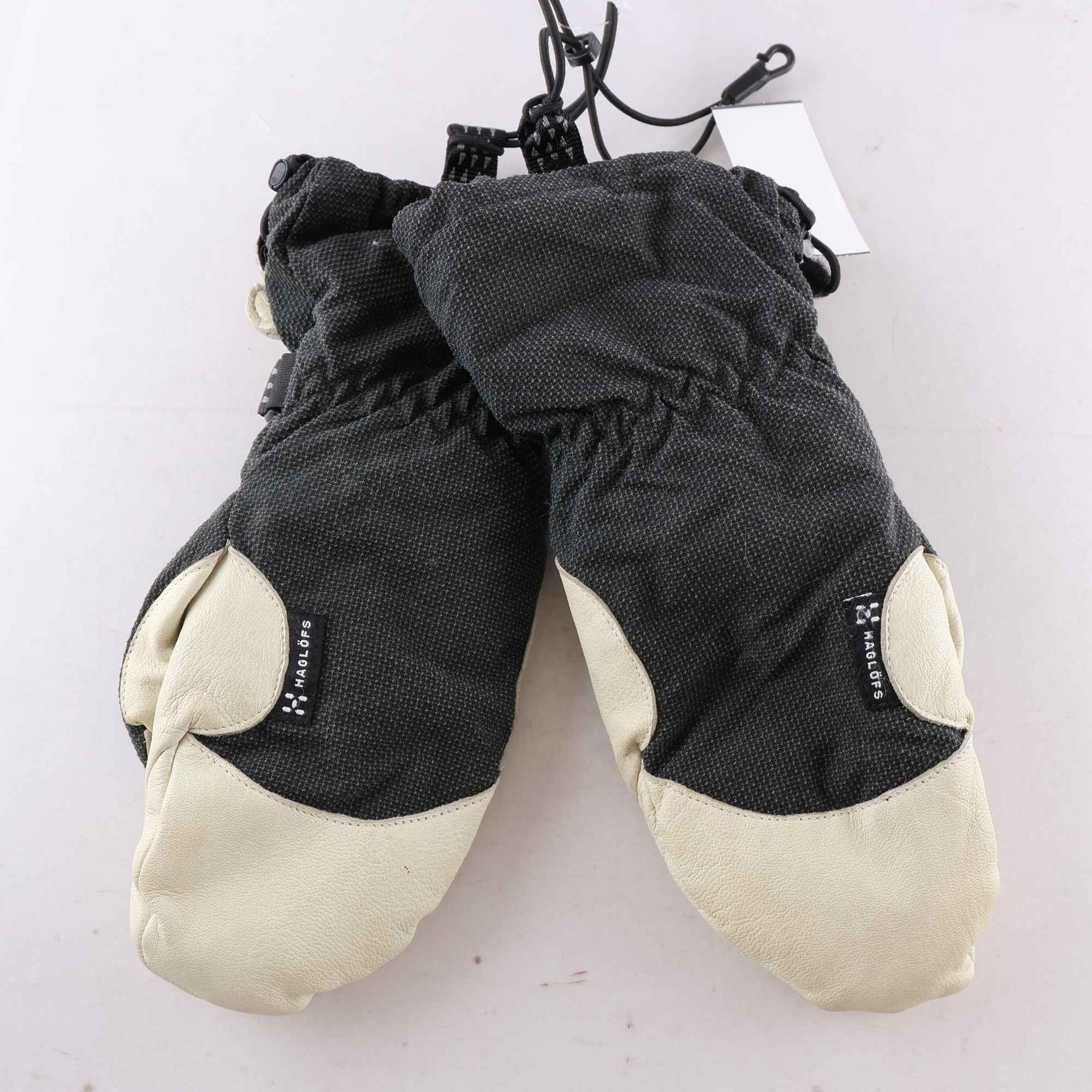 Vantar, Haglöfs, svart, beige, stl. 6-7