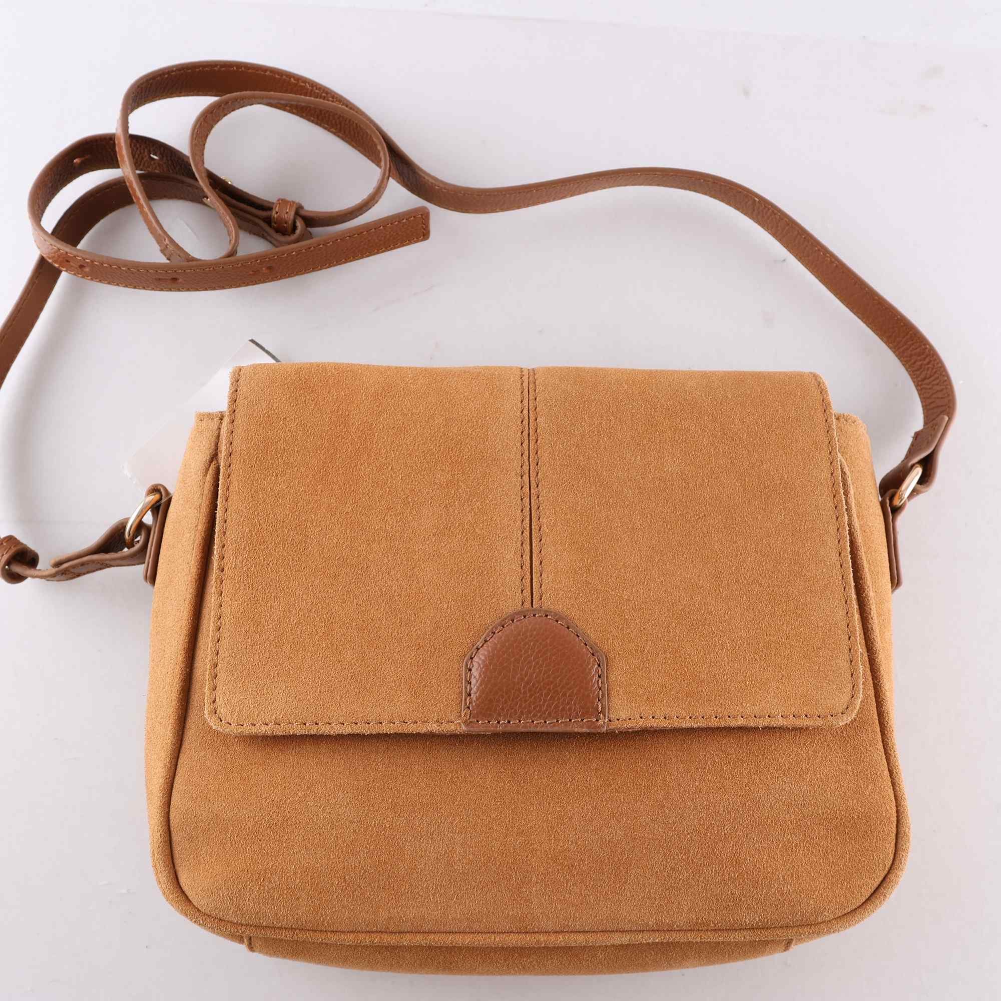 Axelremsväska, Zign, brun