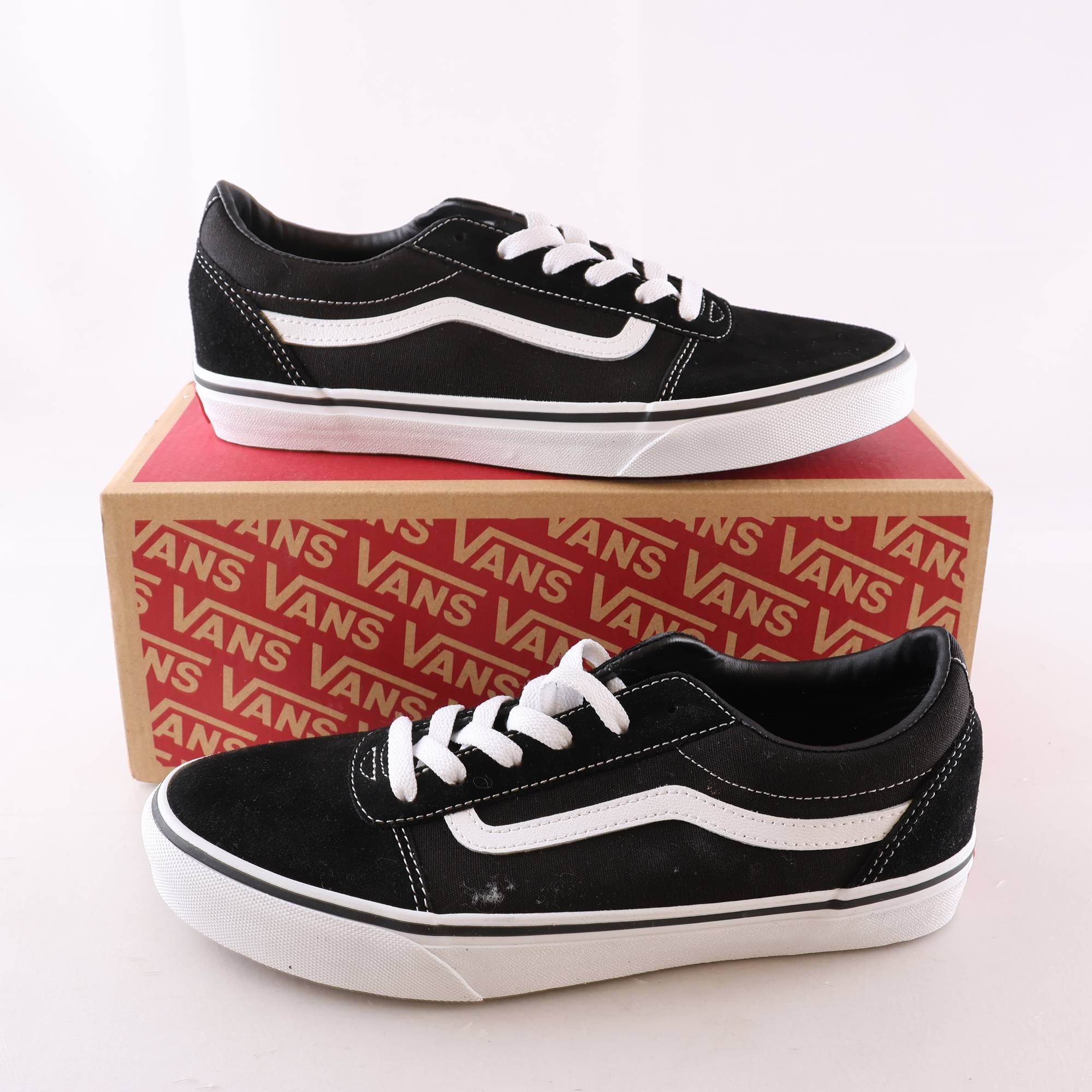 Sneakers, Vans, svart, vit, stl. 39