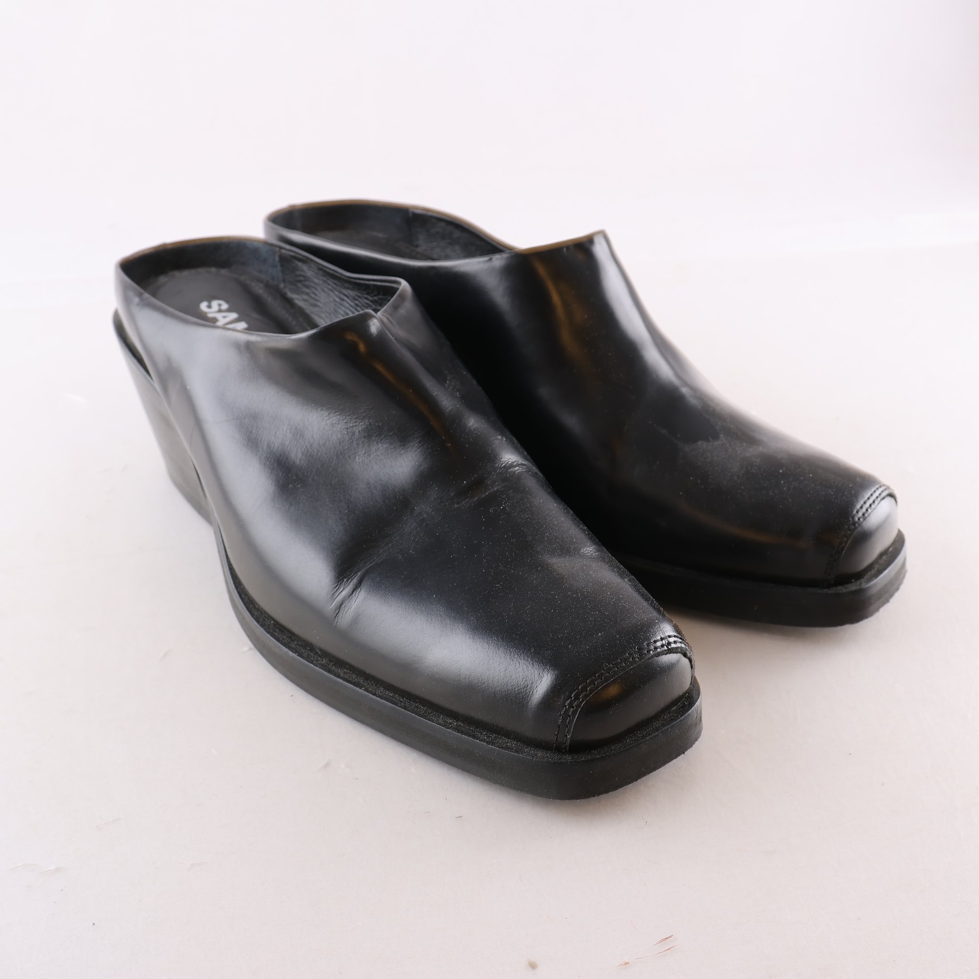 Skor, Samsøe, svart, stl. 39.