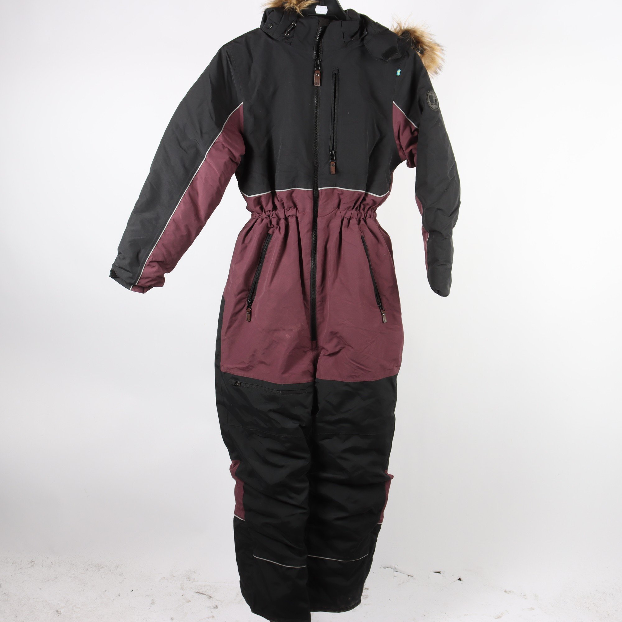 Overall, Lindberg Sweden, svart/lila, stl. 150 cm