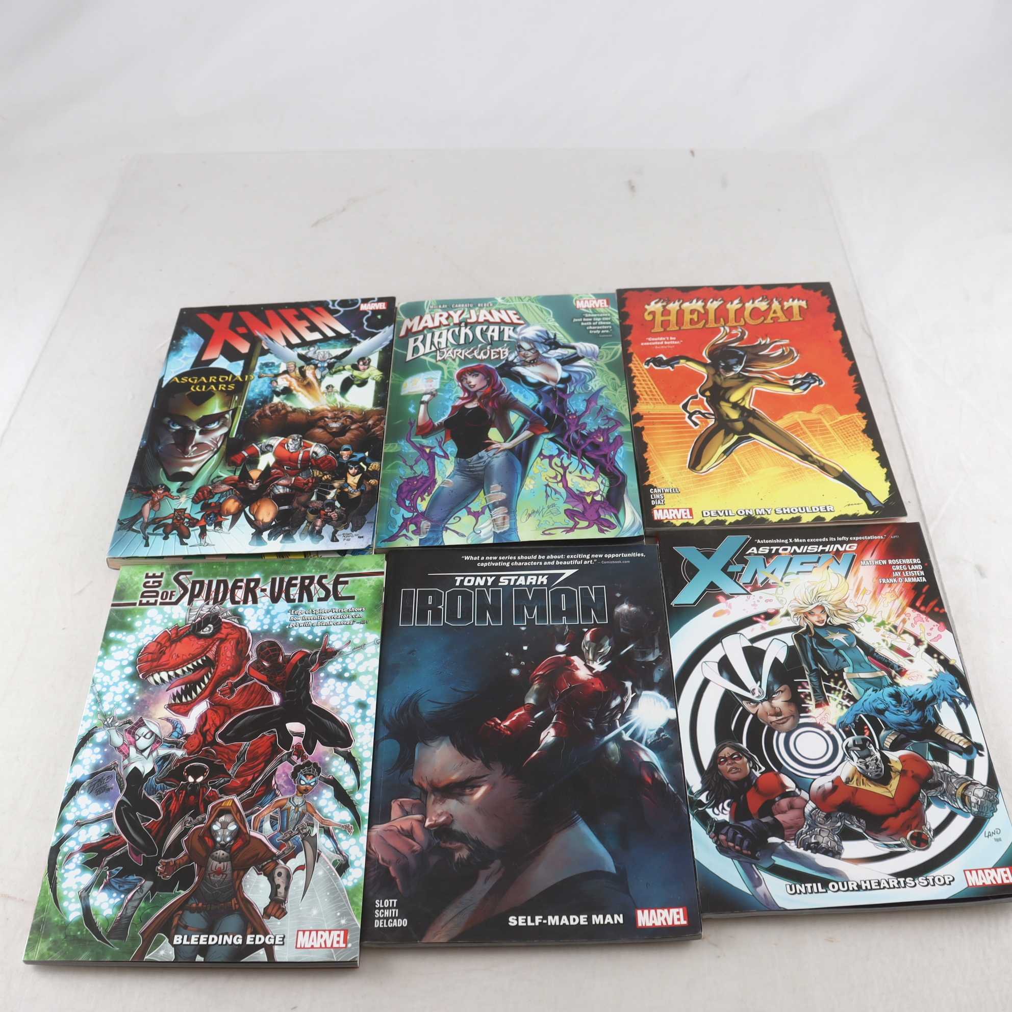 Marvel, blandpaket med 6 volymer: X-Men m.m.