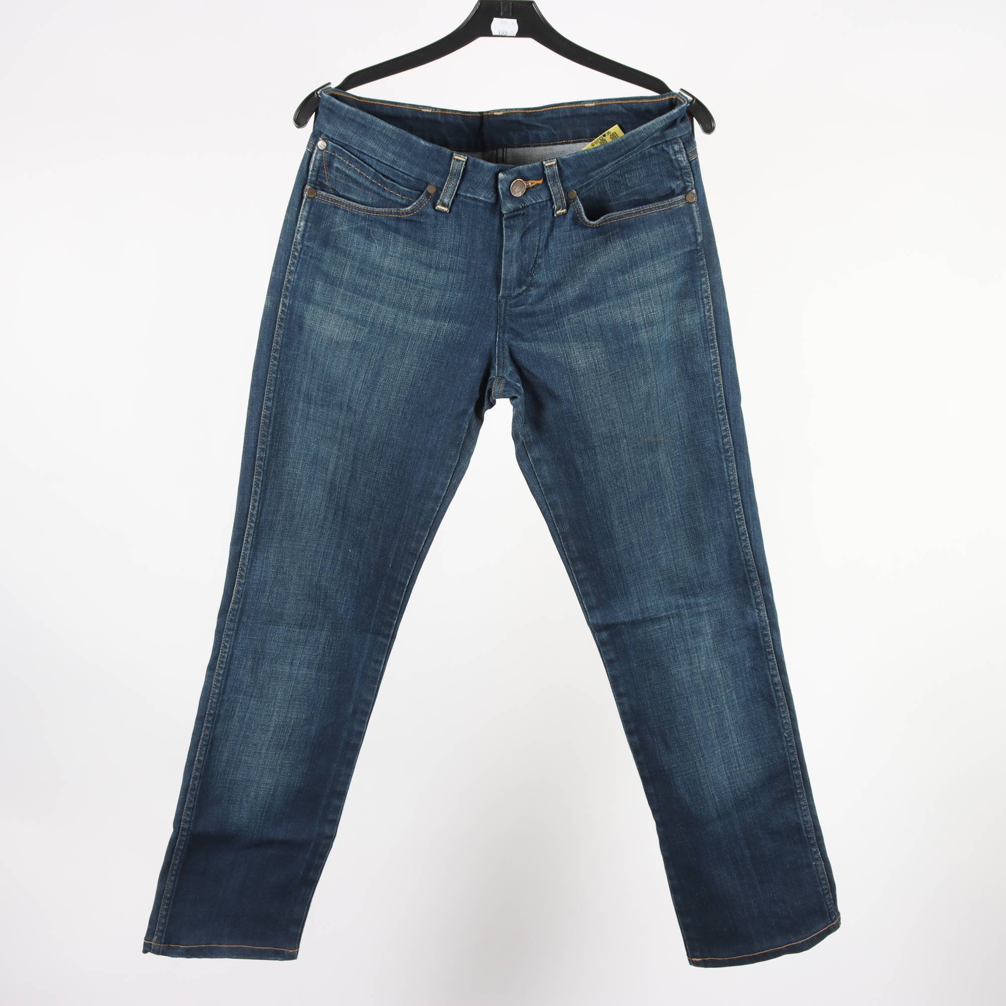 Jeans, Wrangler, blå, stl. W: 28″ L: 34″