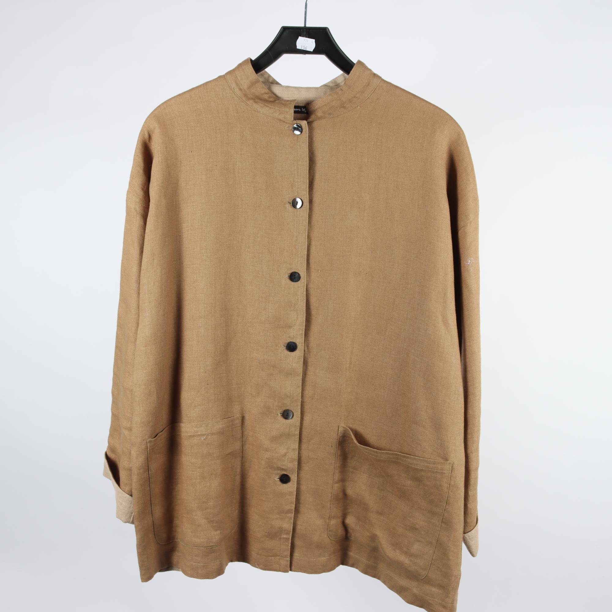 Jacka, Gudrun Sjödén, brun/beige, stl. L