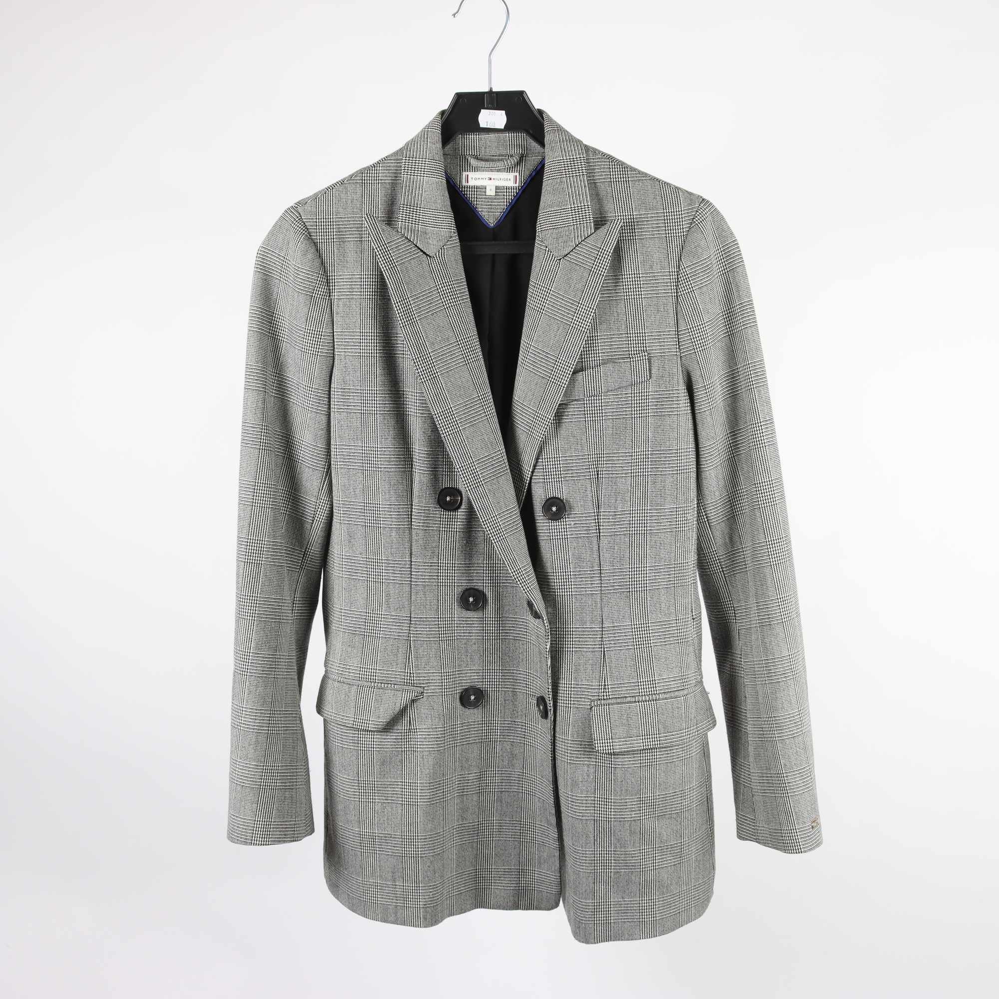 Kavaj, Tommy Hilfiger, rutig, stl. 6 (S)