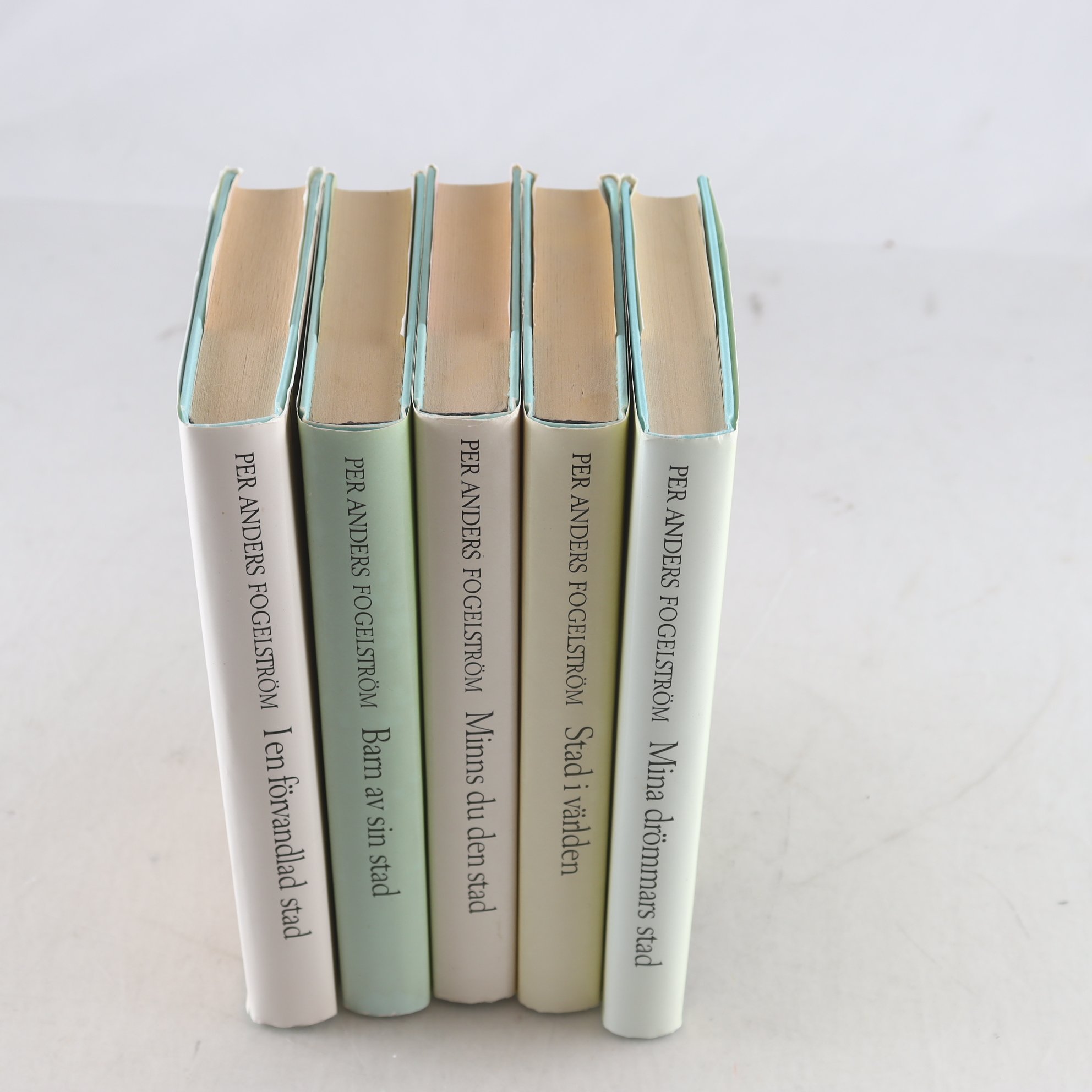 Per Anders Fogelström, Mina drömmars stad, 5 vol.