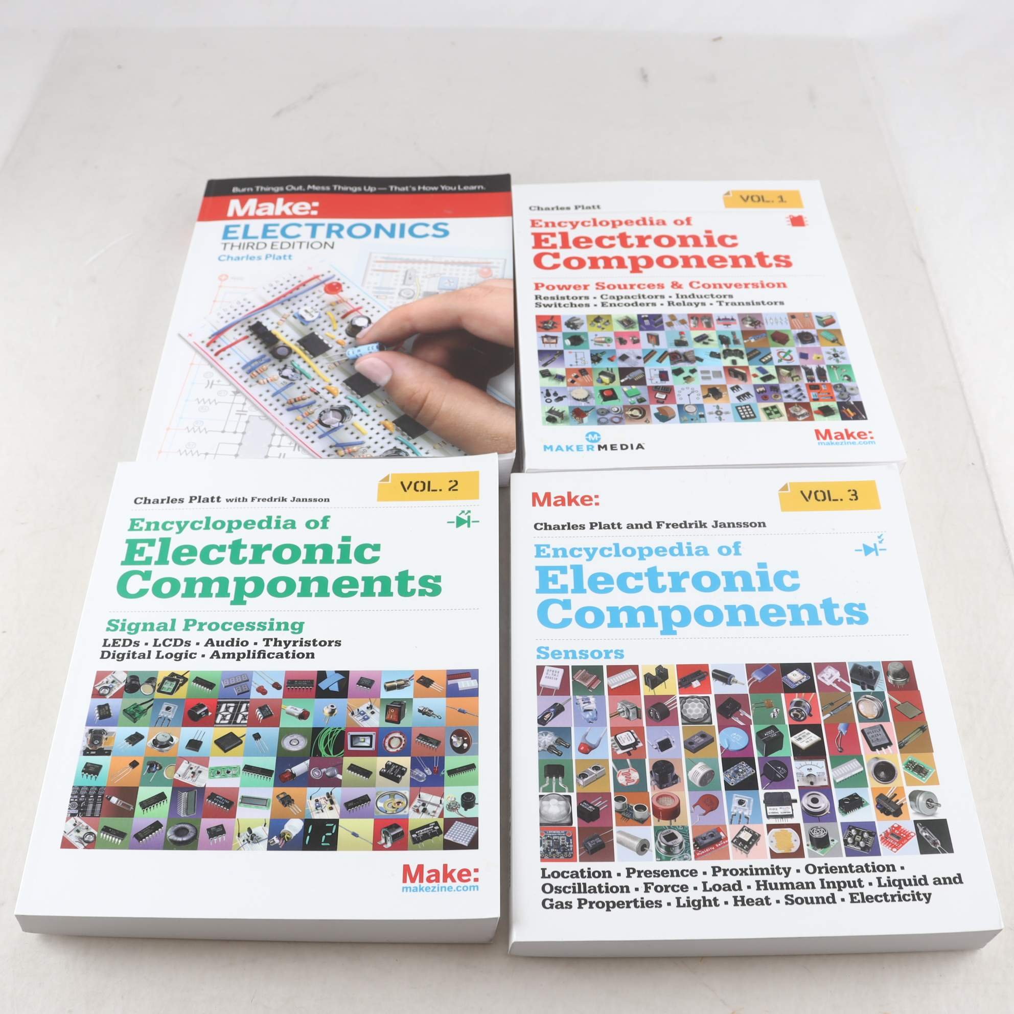 Encyclopedia of Electronic Components, Vol. 1-3 + Electronics