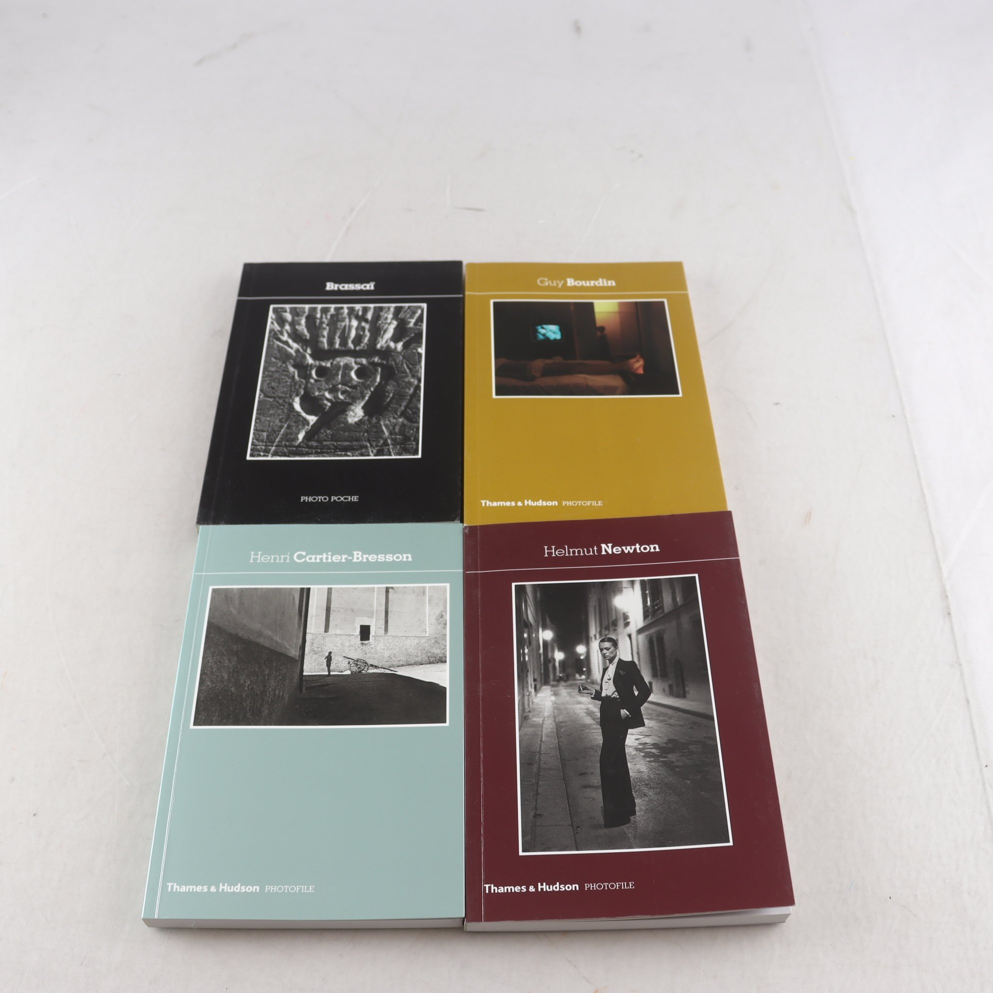 Newton, Cartier-Bresson, Bourdin: 3 volymer i Photofile-serien