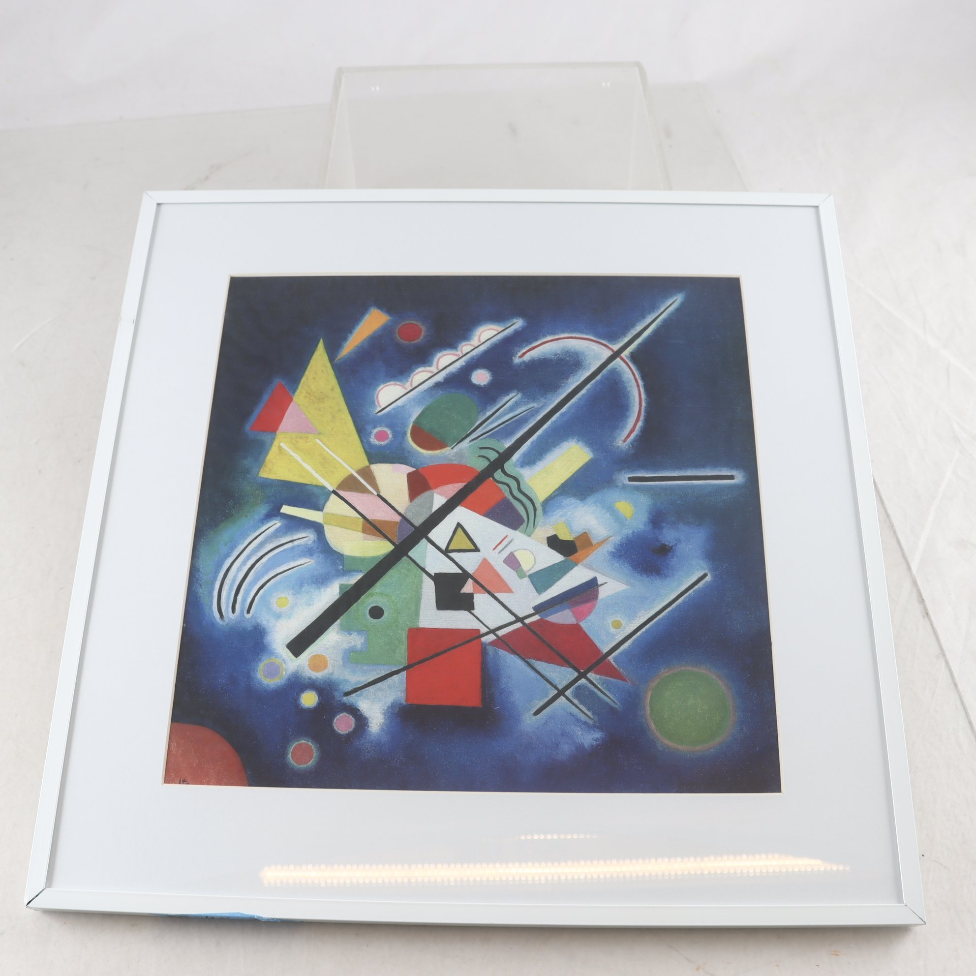 Litografiskt tryck, Blue Painting, Wassily Kandinsky, osign. Endast avhämtning