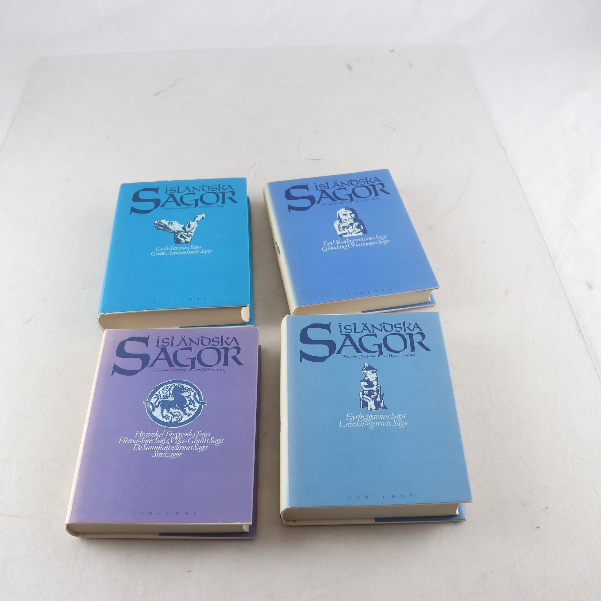 Bokpaket, Isländska Sagor, 4 volymer