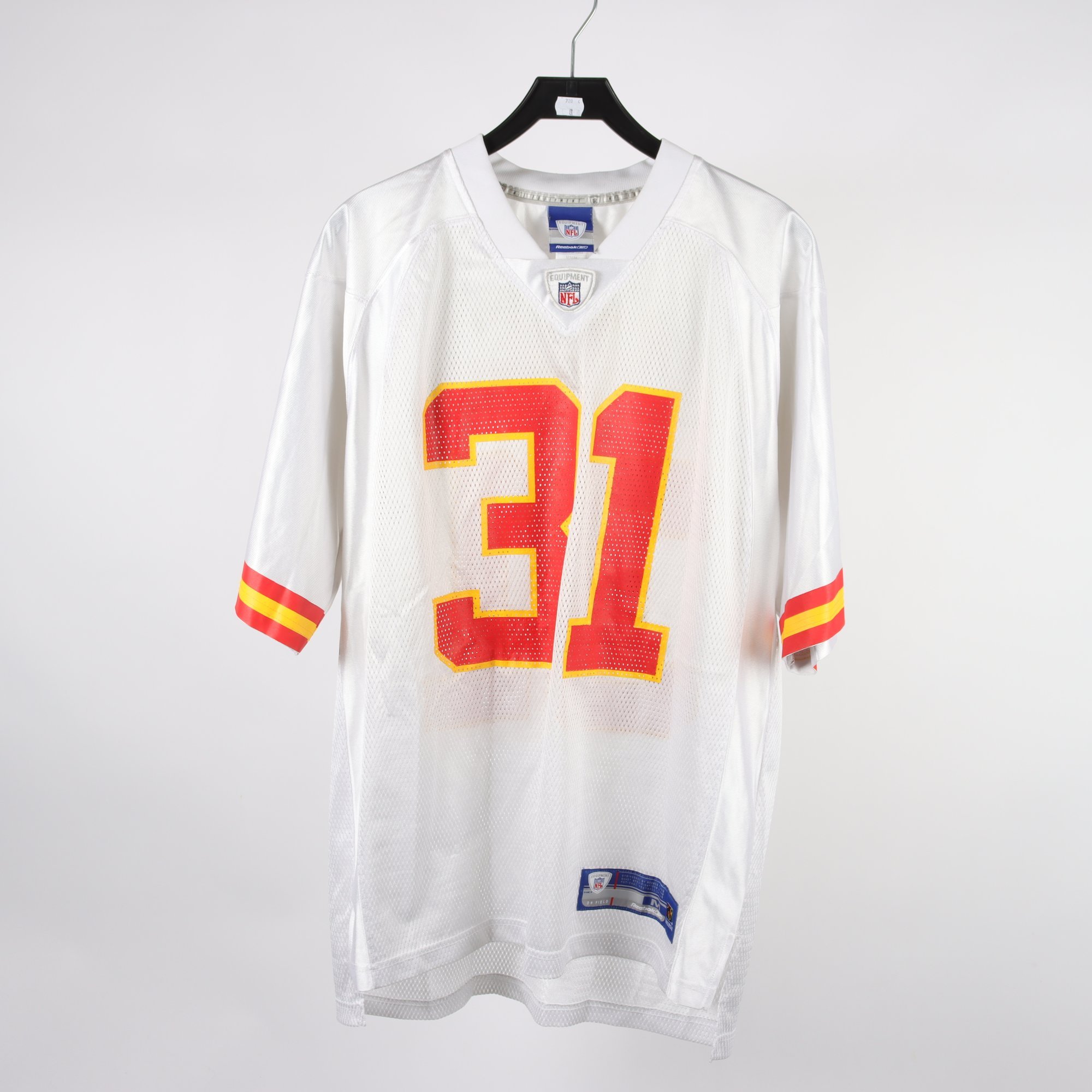 Sporttröja, Reebok, NFL Holmes 31, vit, stl. M