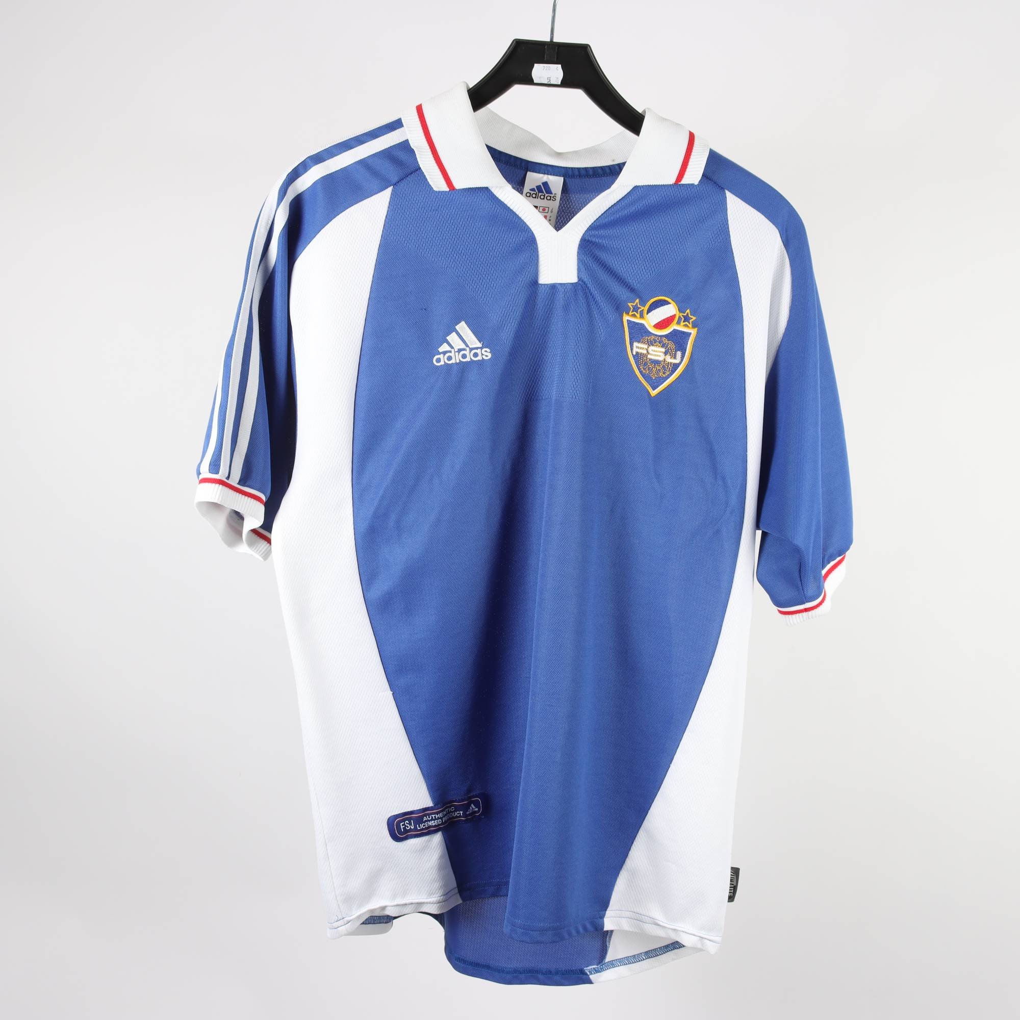 Sporttröja, Adidas, blå, vit, stl. M