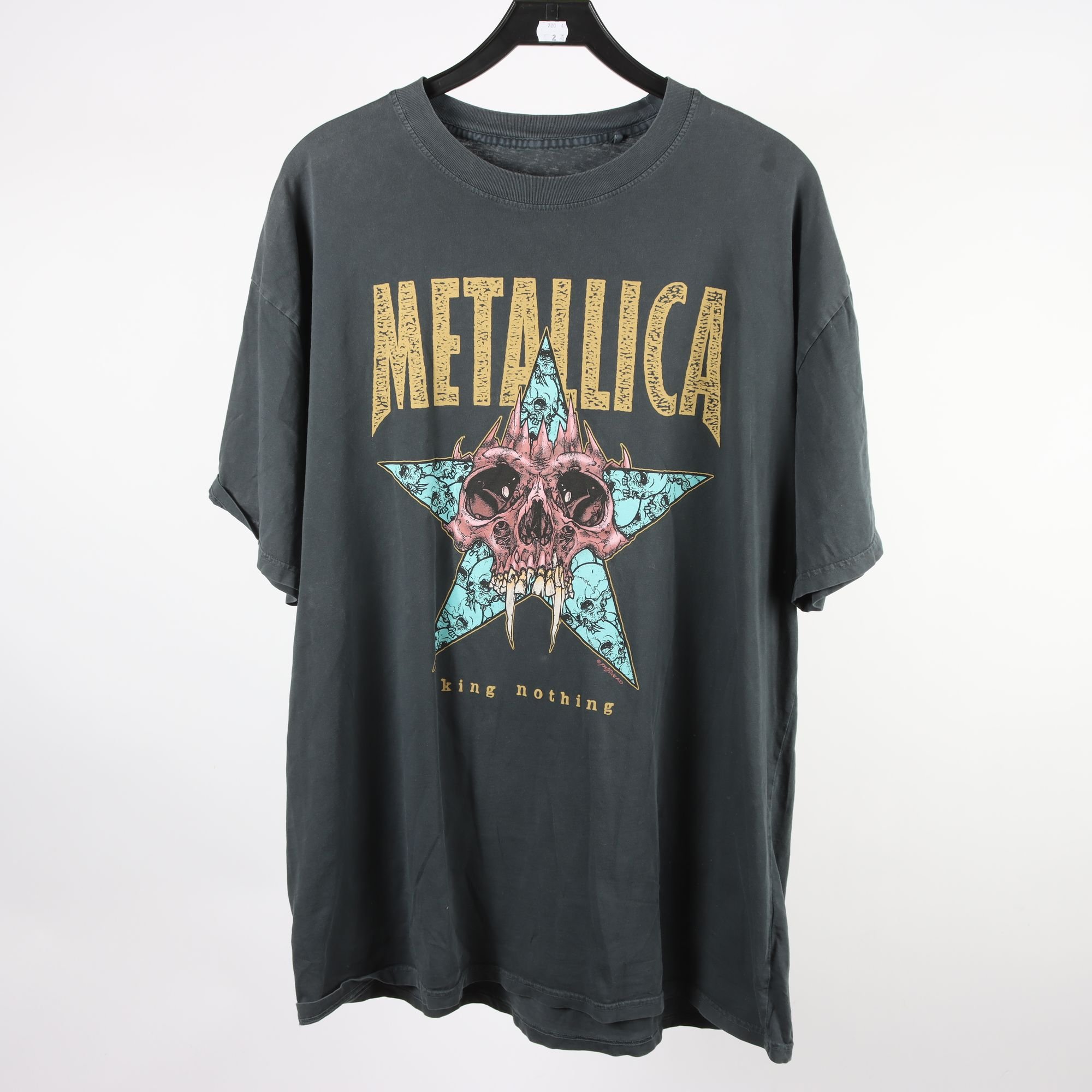 T-shirt, Metallica, gråsvart, stl. XL