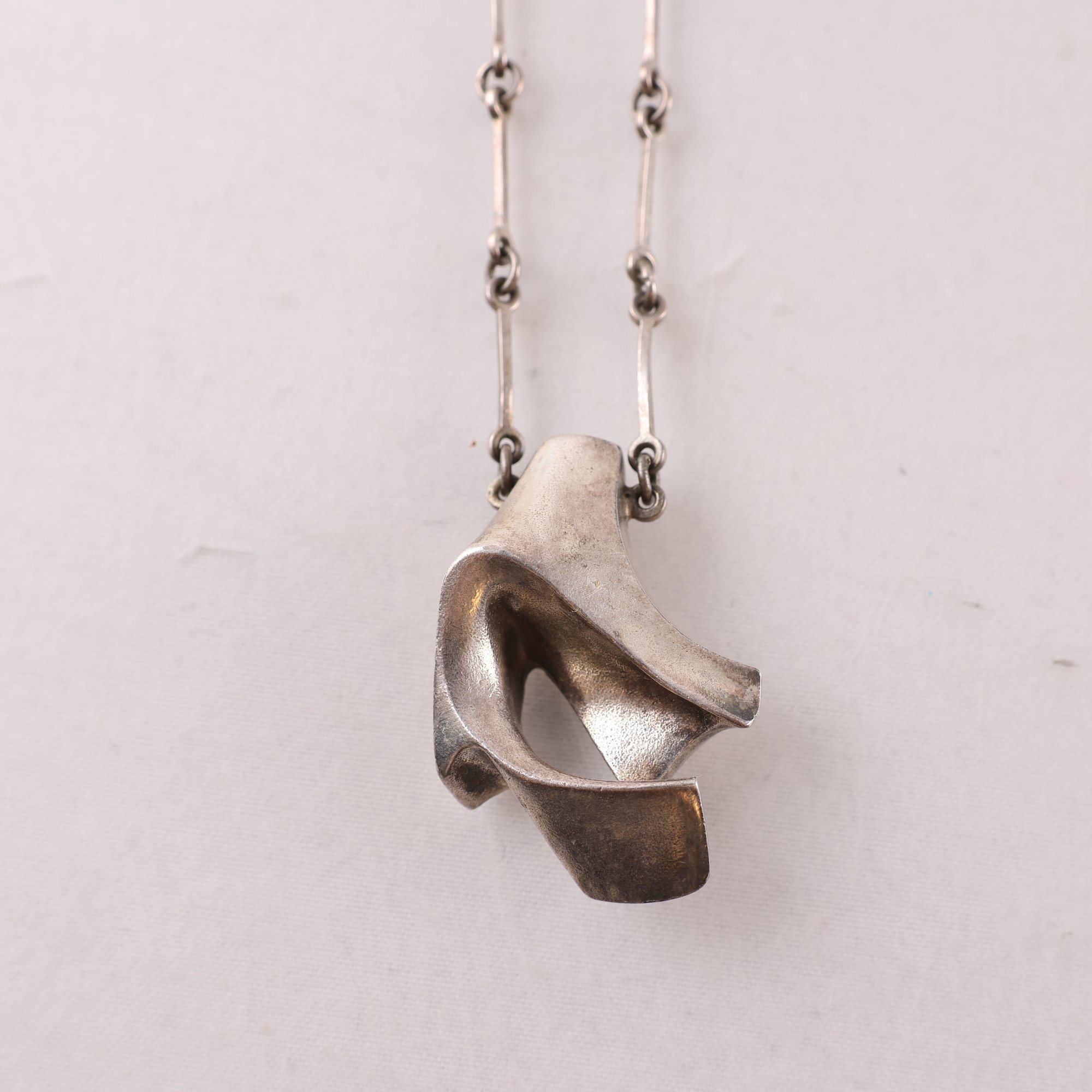 Halsband, hänge, silver 925, Björn Weckström, vintage, vikt: 20.9g