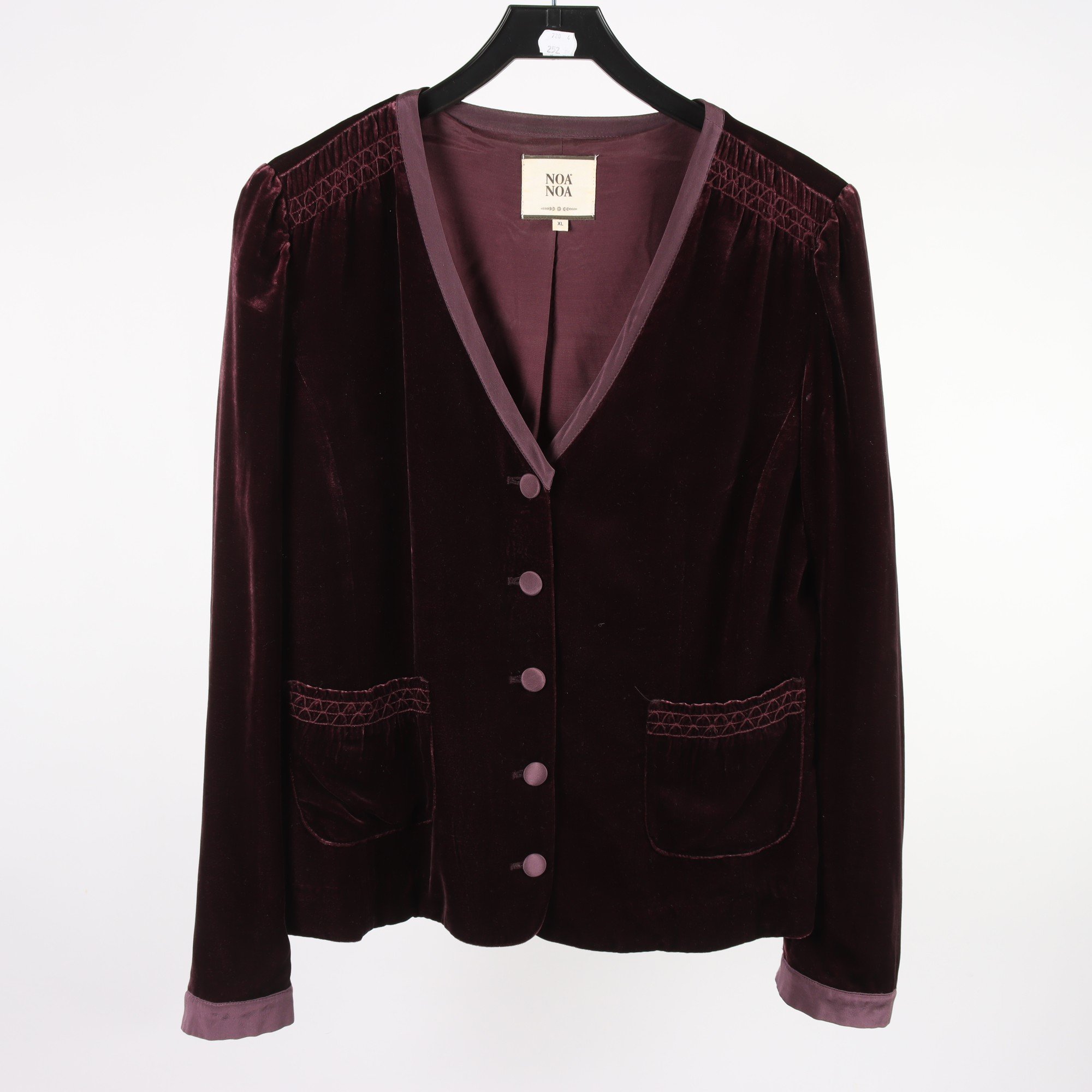 Kofta, Noa Noa, vinröd, stl. XL