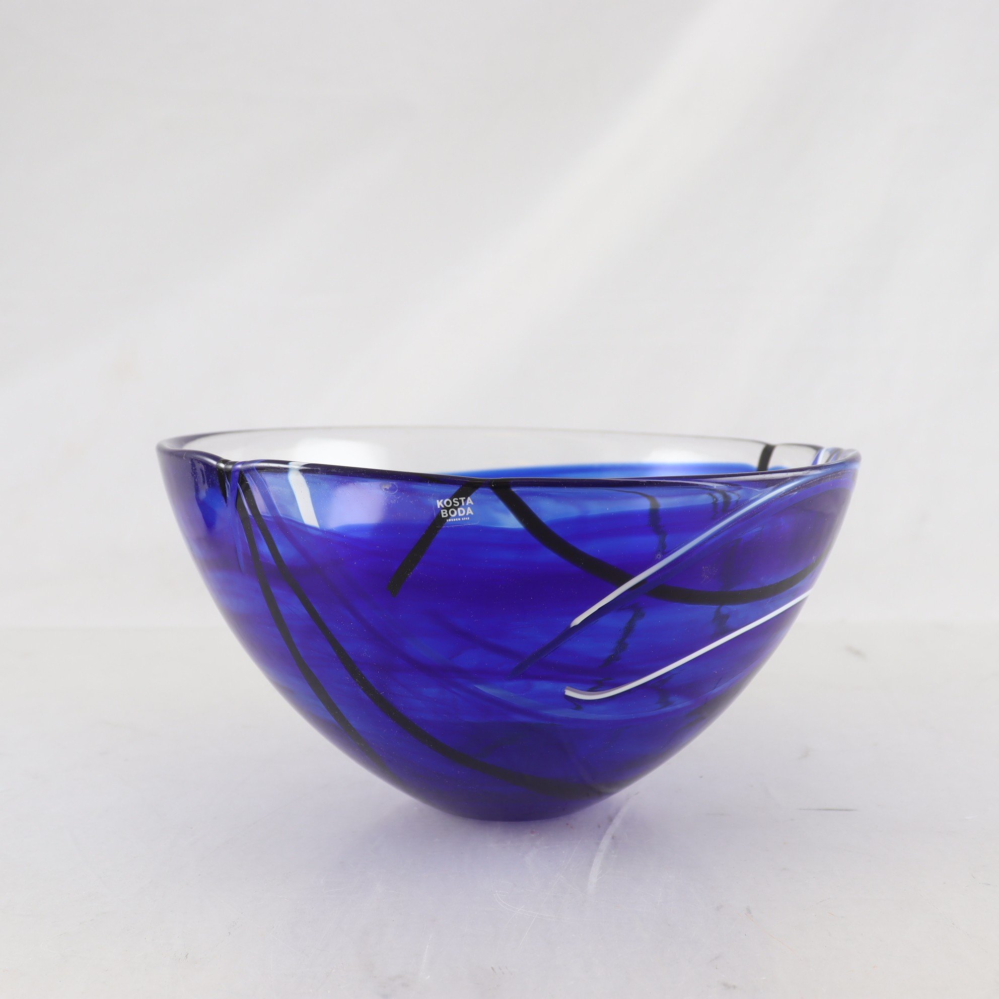 Skål, kosta boda, ’Contrast’, Anna Ehrner