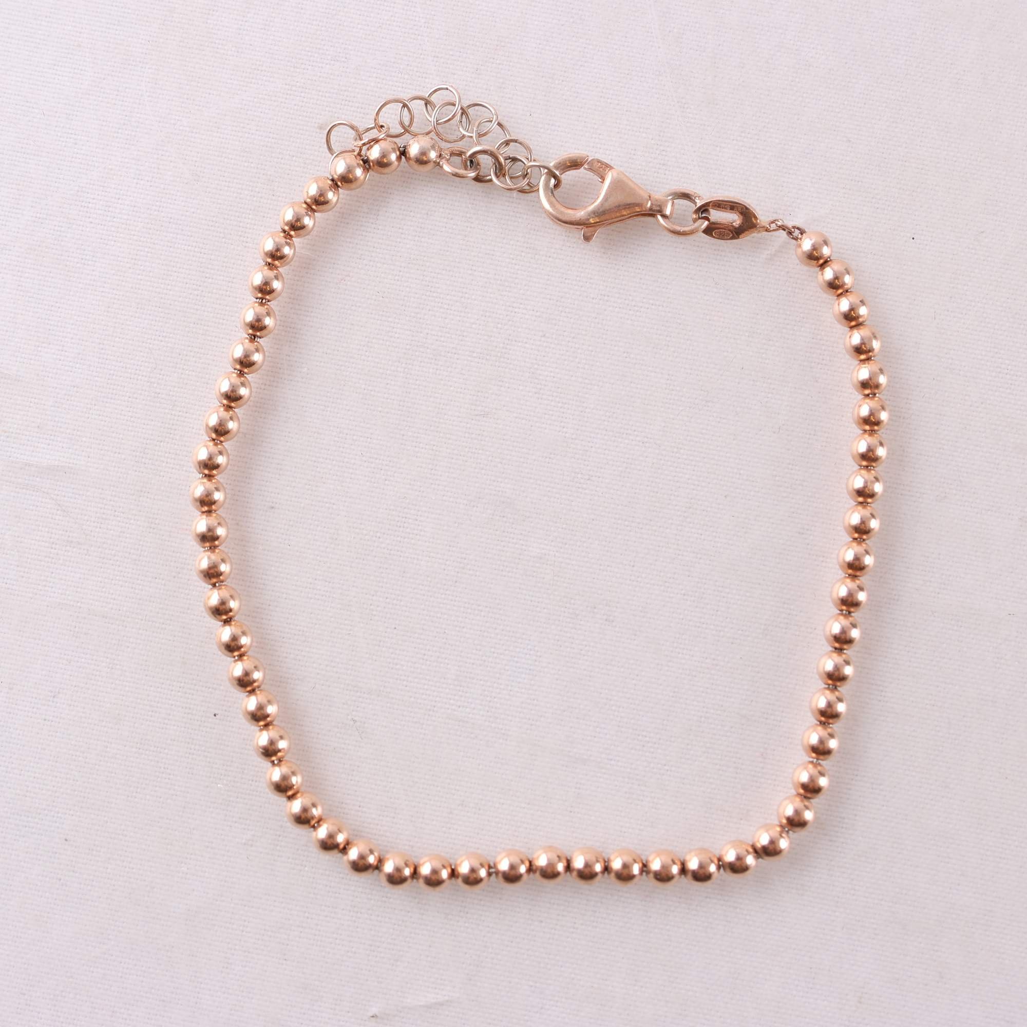 Armband, silver, pläterat, brv: 4.8g