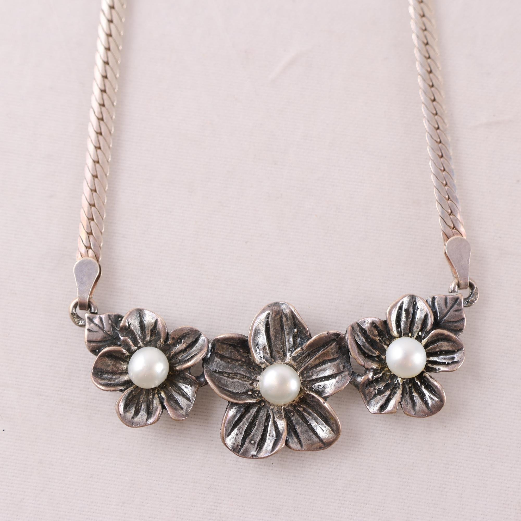 Halsband, silver, vikt: 12g