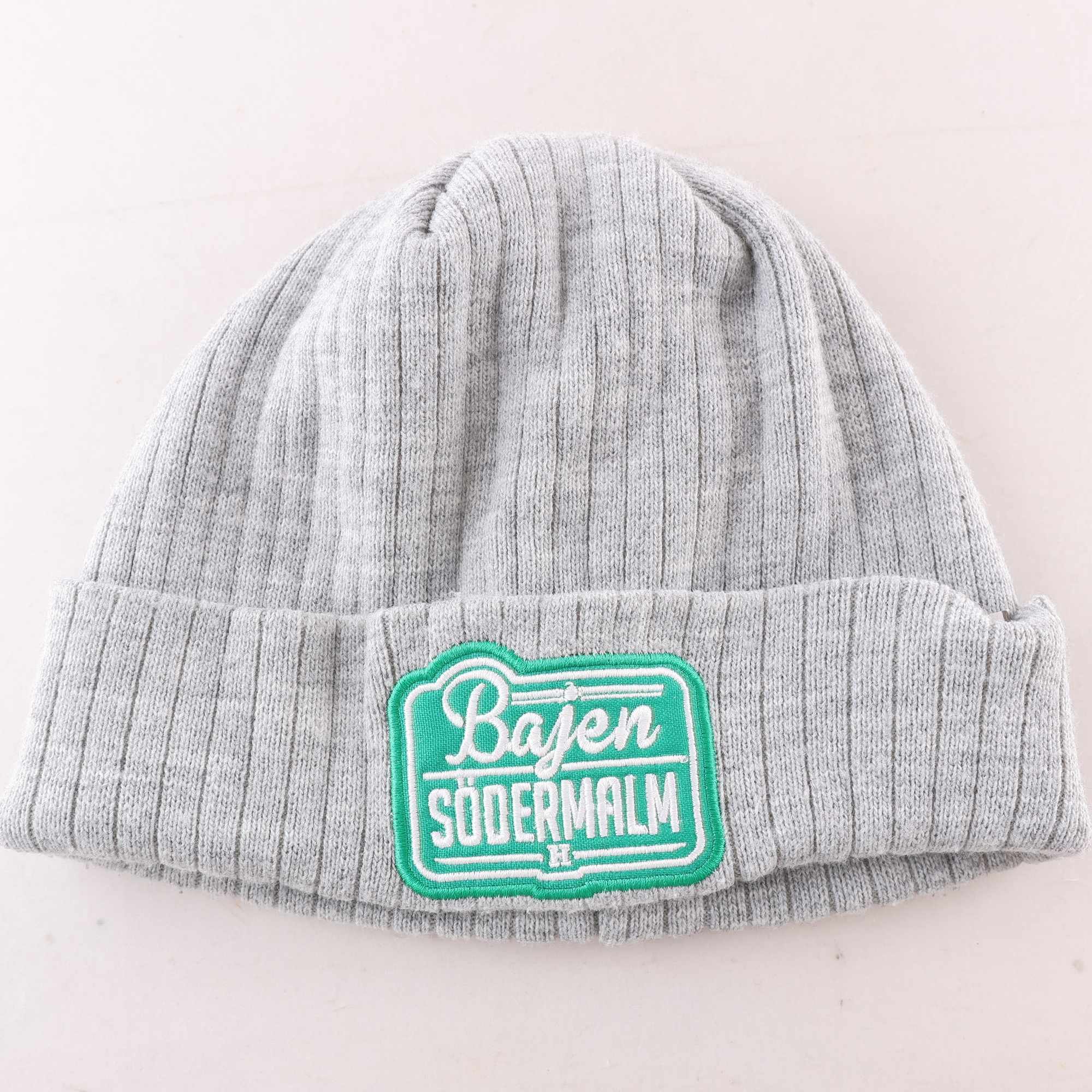 Mössa, Bajen Södermalm, grå, stl. One Size
