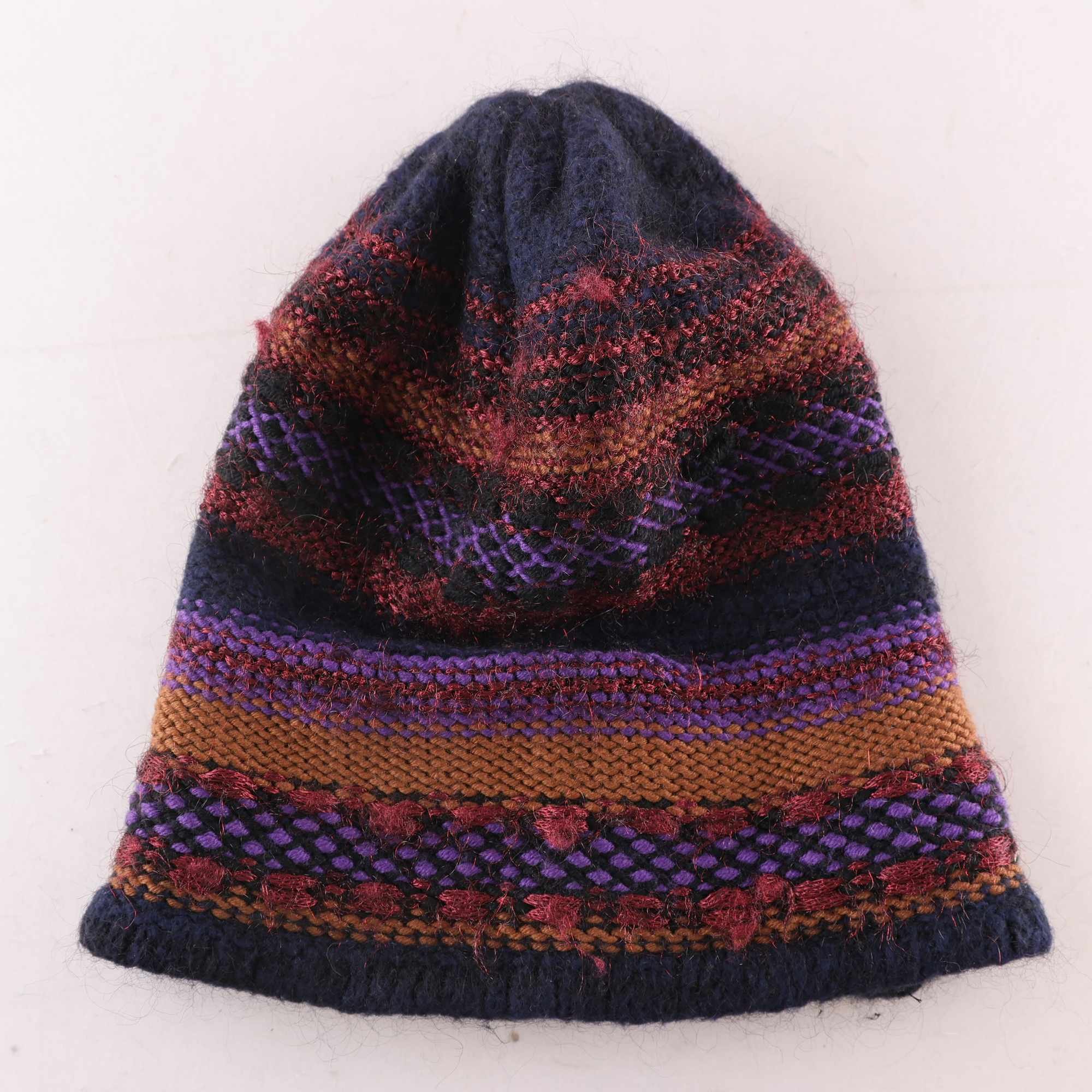 Mössa, Dagmar, mönstrad, stl.One Size