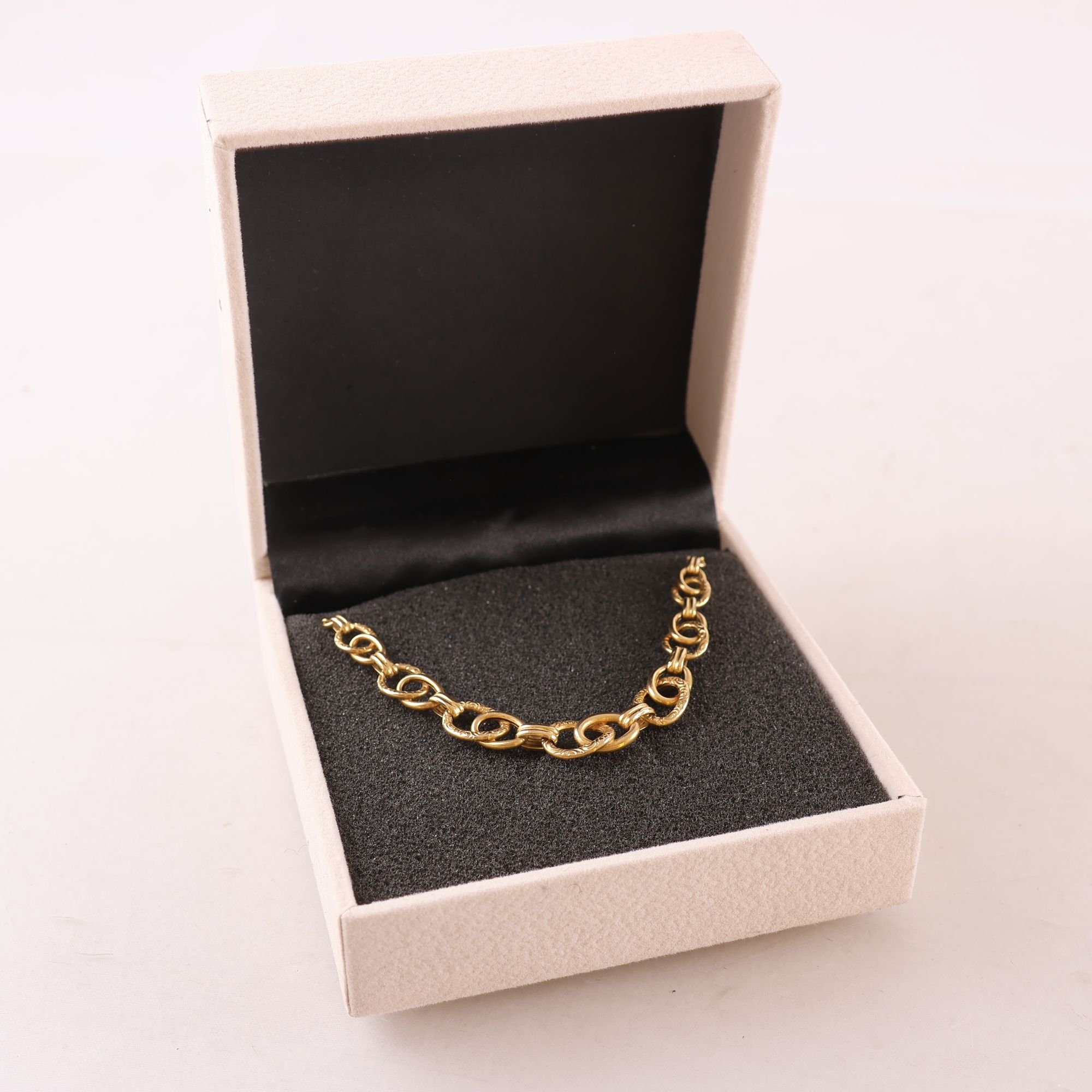 Halsband, Guld 18k, vikt: 5.6g