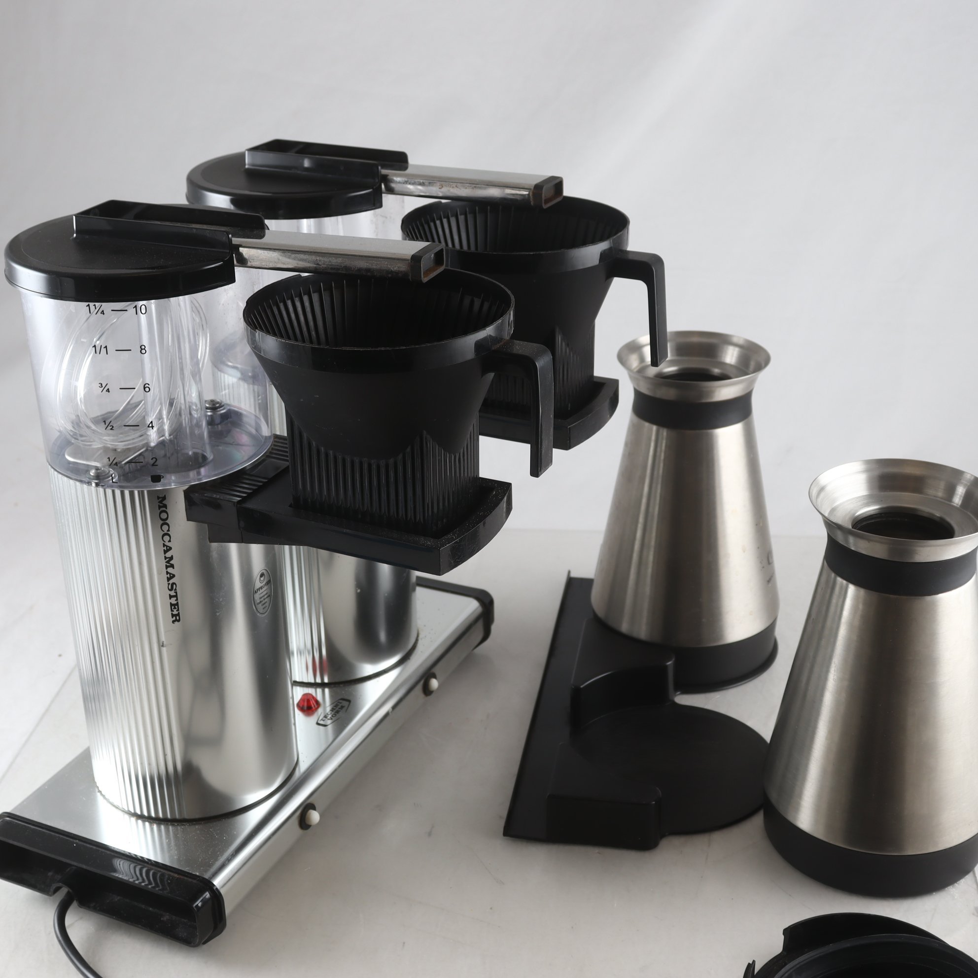 Moccamaster, Dubbelbryggare. Endast avhämtning.