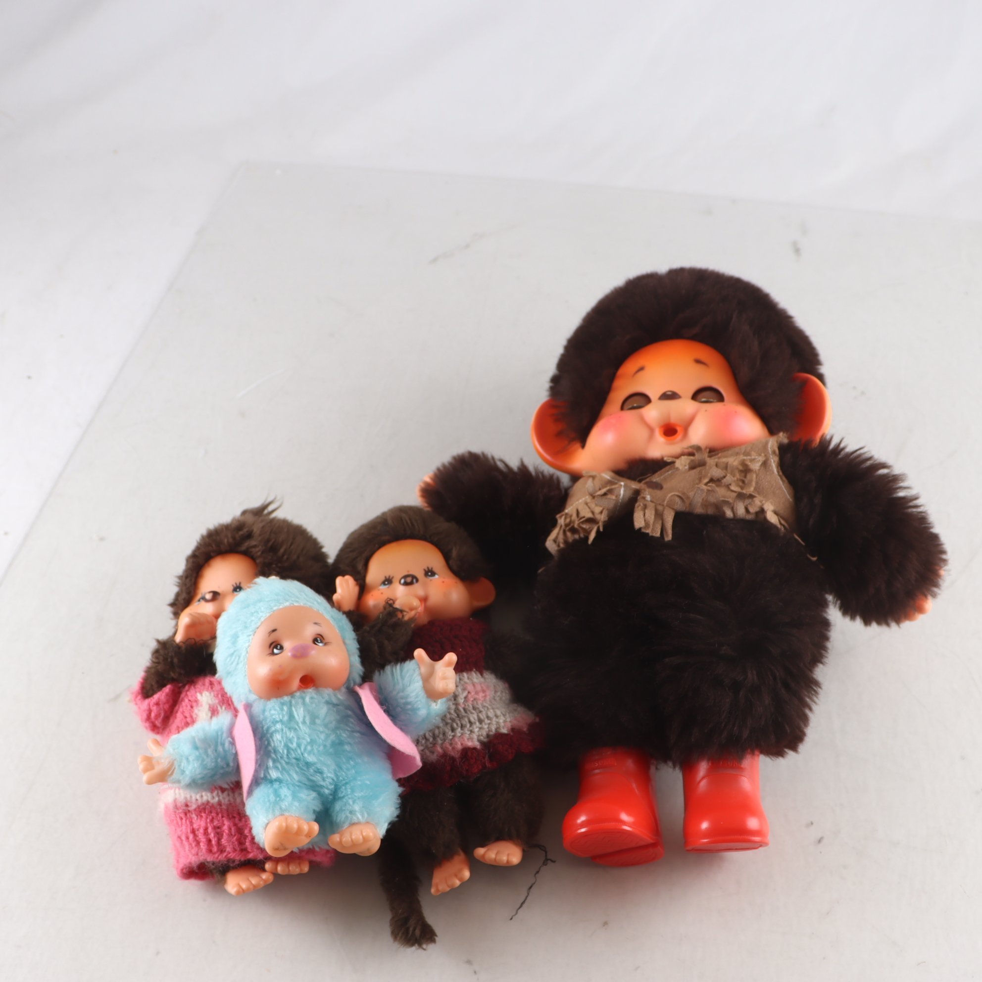 Mjukisdjur, Monchichi, 4st.