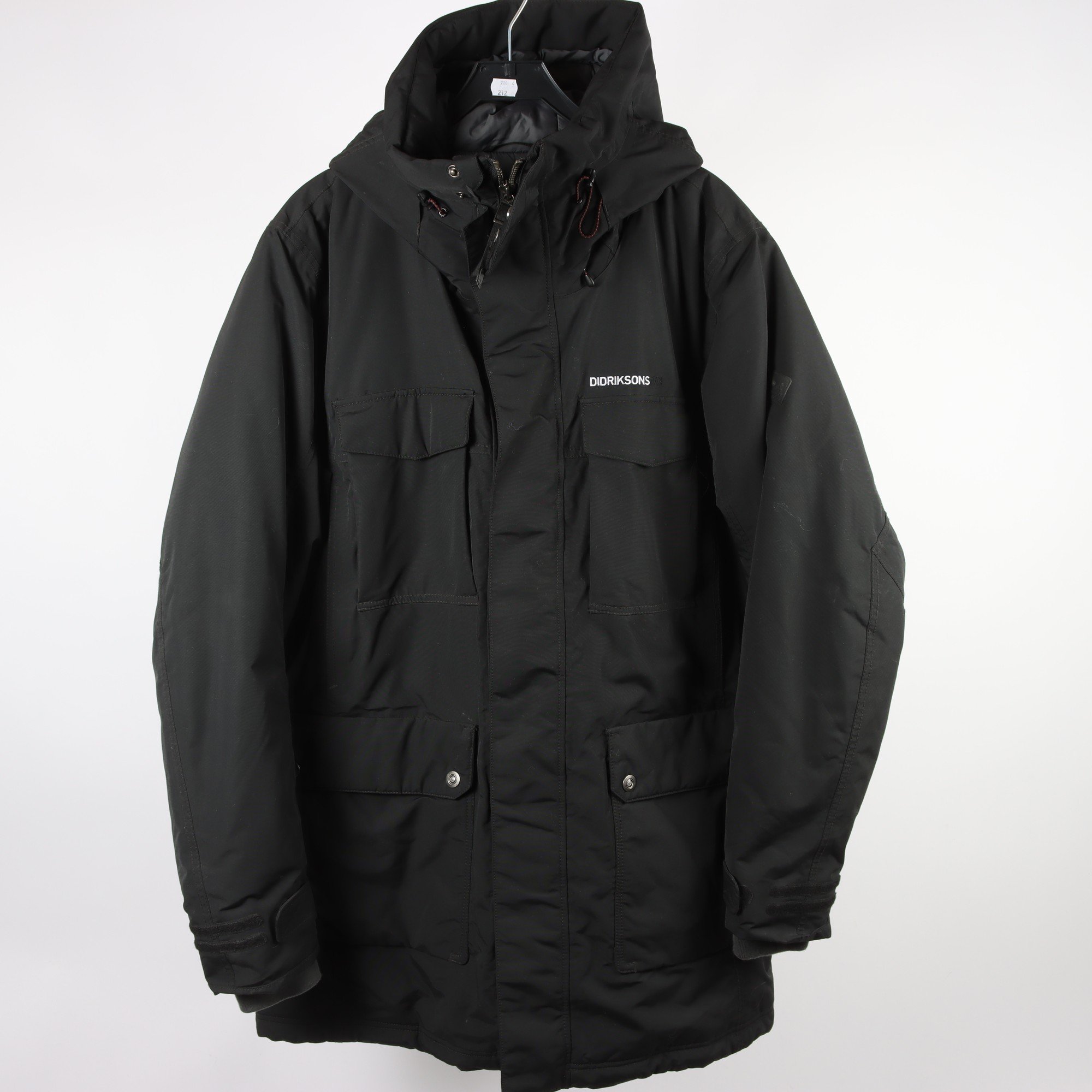 Jacka, Didriksons 1913, svart, stl. XXL