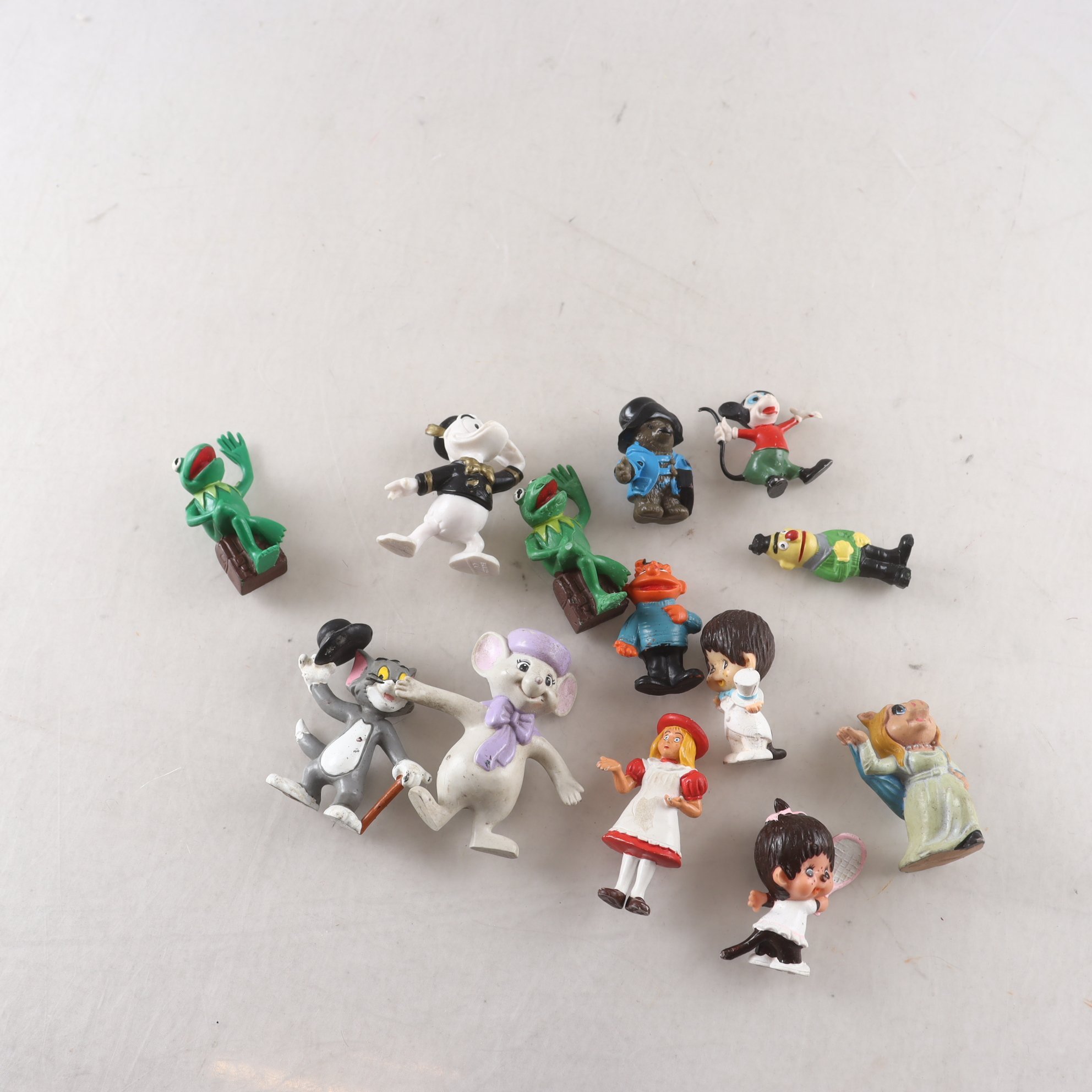 Figurer, Tecknade figurer, blandat, retro.