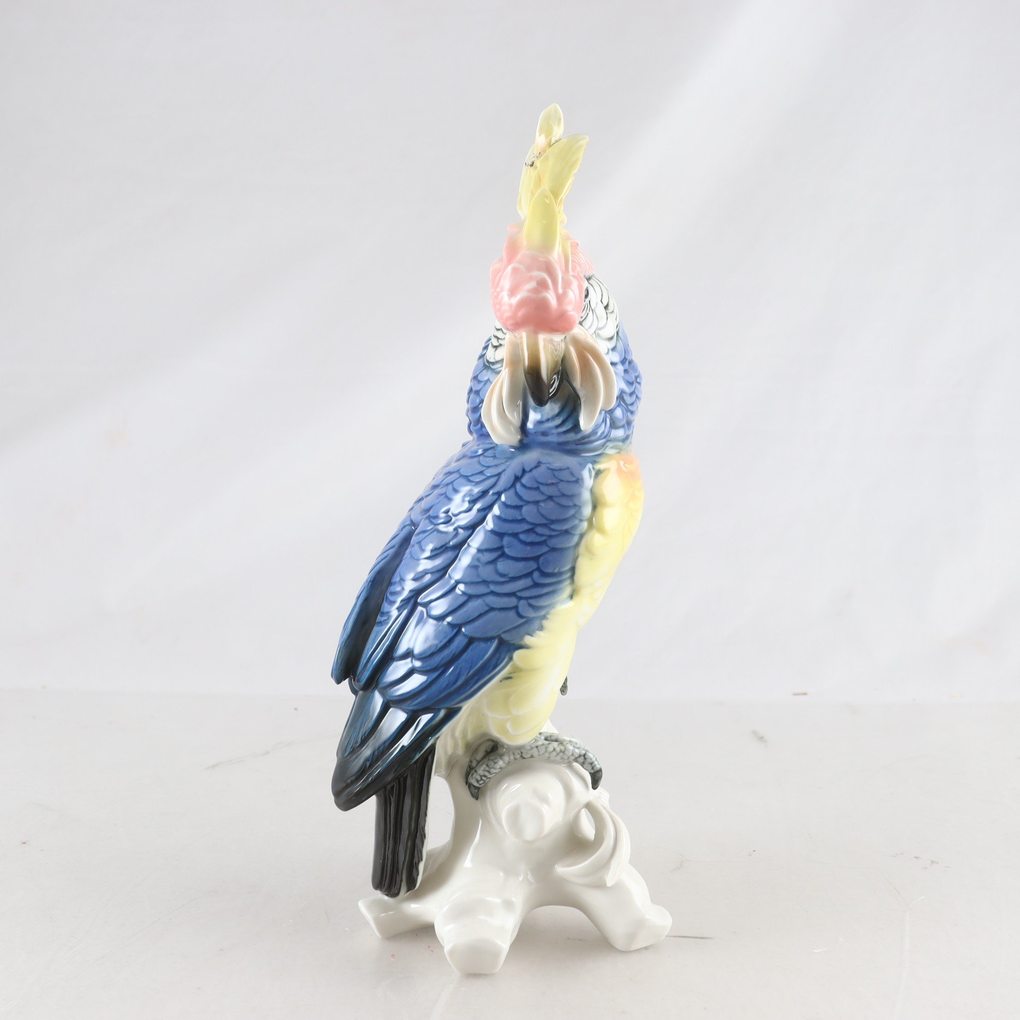 Figurin, Karl Ens, Tyskland, Papegoja, 1900-tal