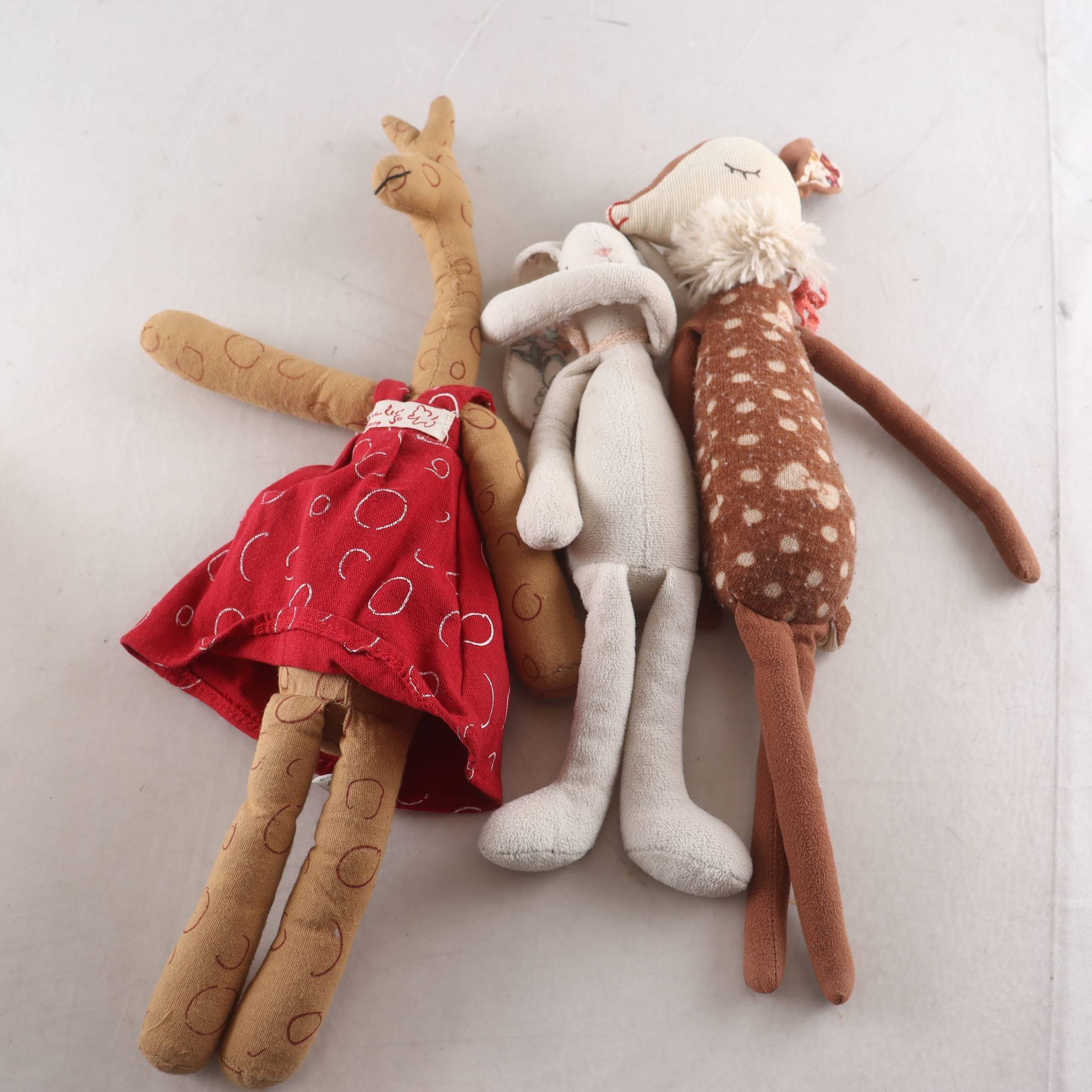 Mjukisdjur, Maileg, denmark, 3st.