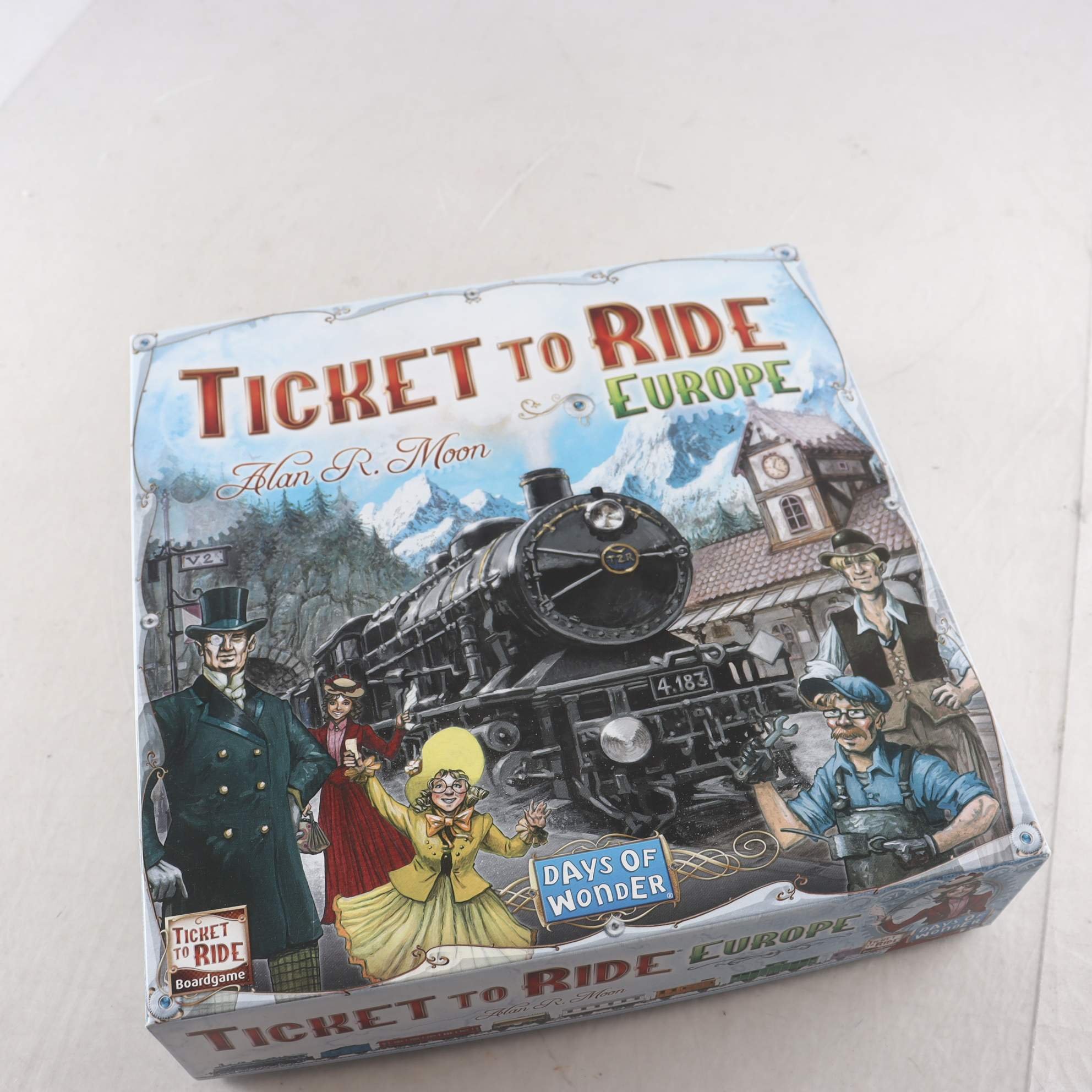 Spel, Ticket to ride europe, days of wonder.