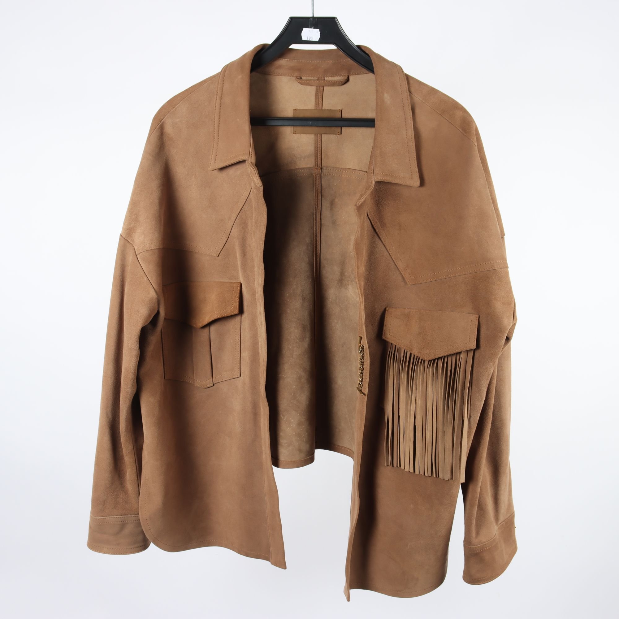 Skinnjacka, Vast Made by Africa, brun, stl. (XL/XXL)