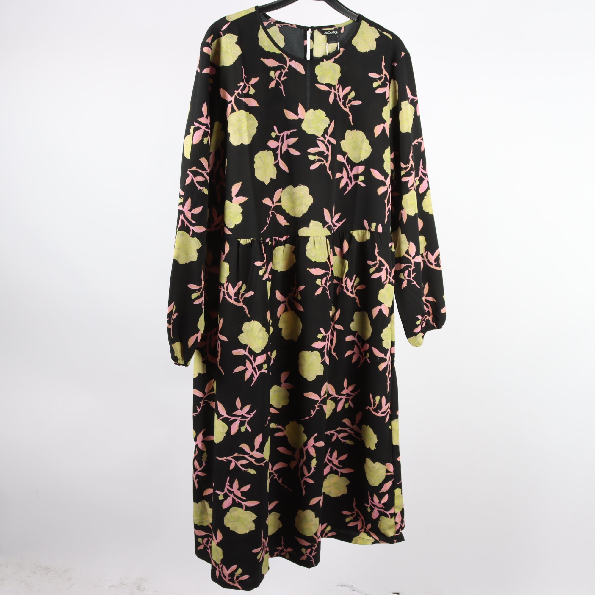 Klänning, Monki, mönstrad, stl. L