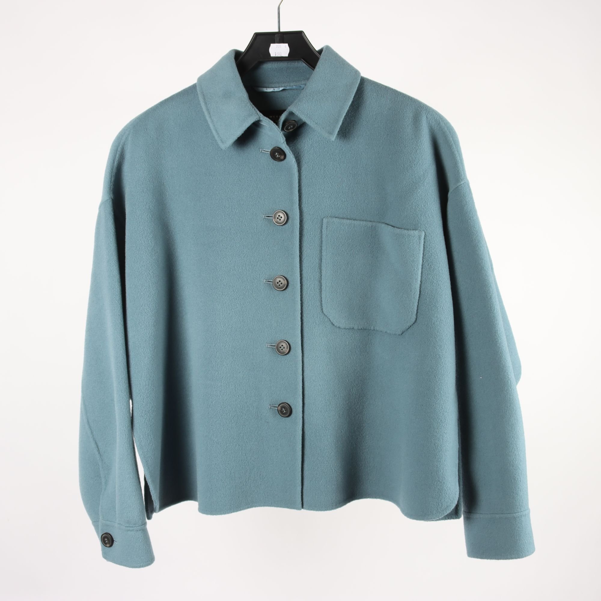 Överskjorta, Weekend MaxMara, duvblå, stl. 32